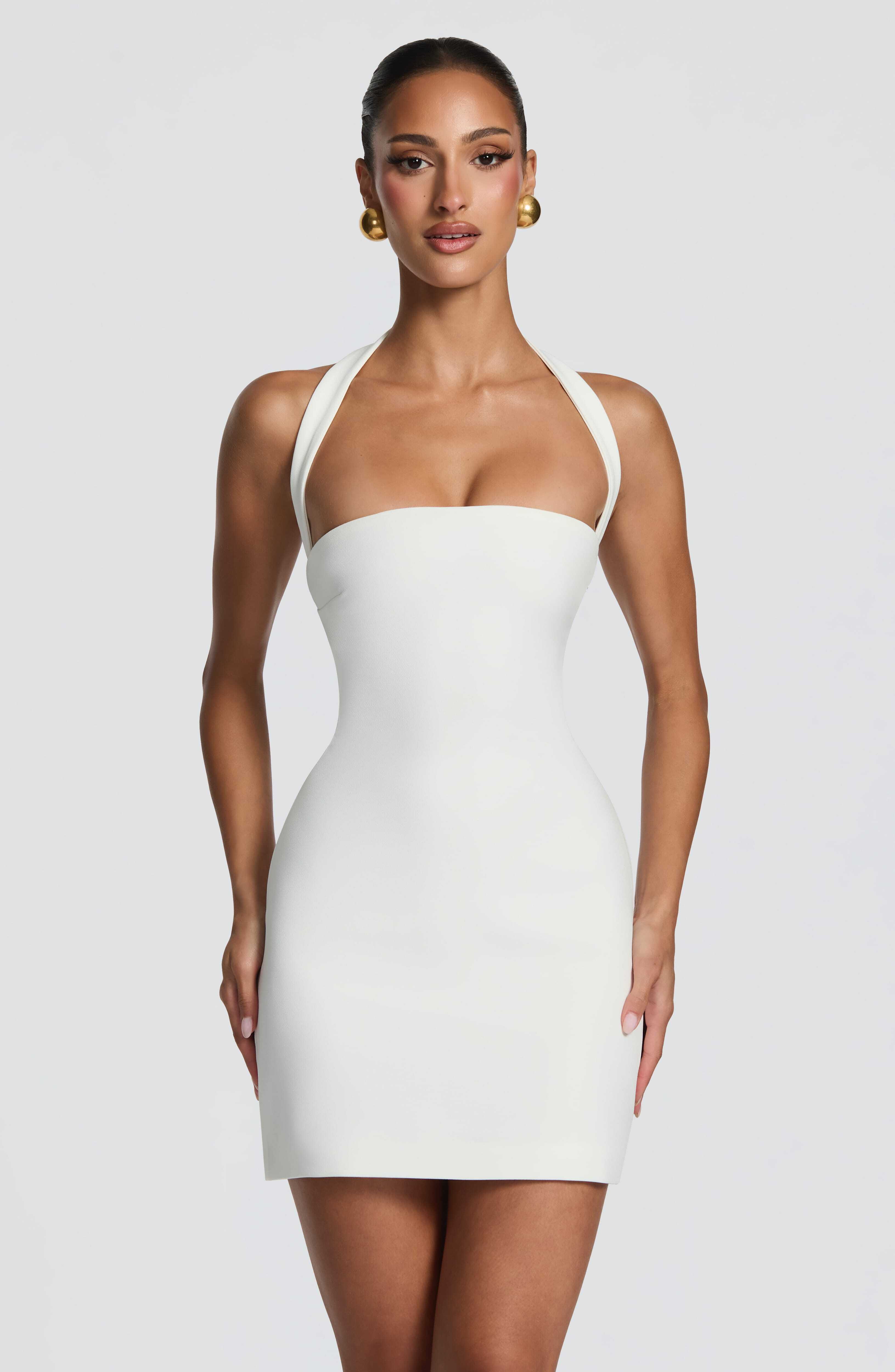 Tamsin Mini Dress - Ivory