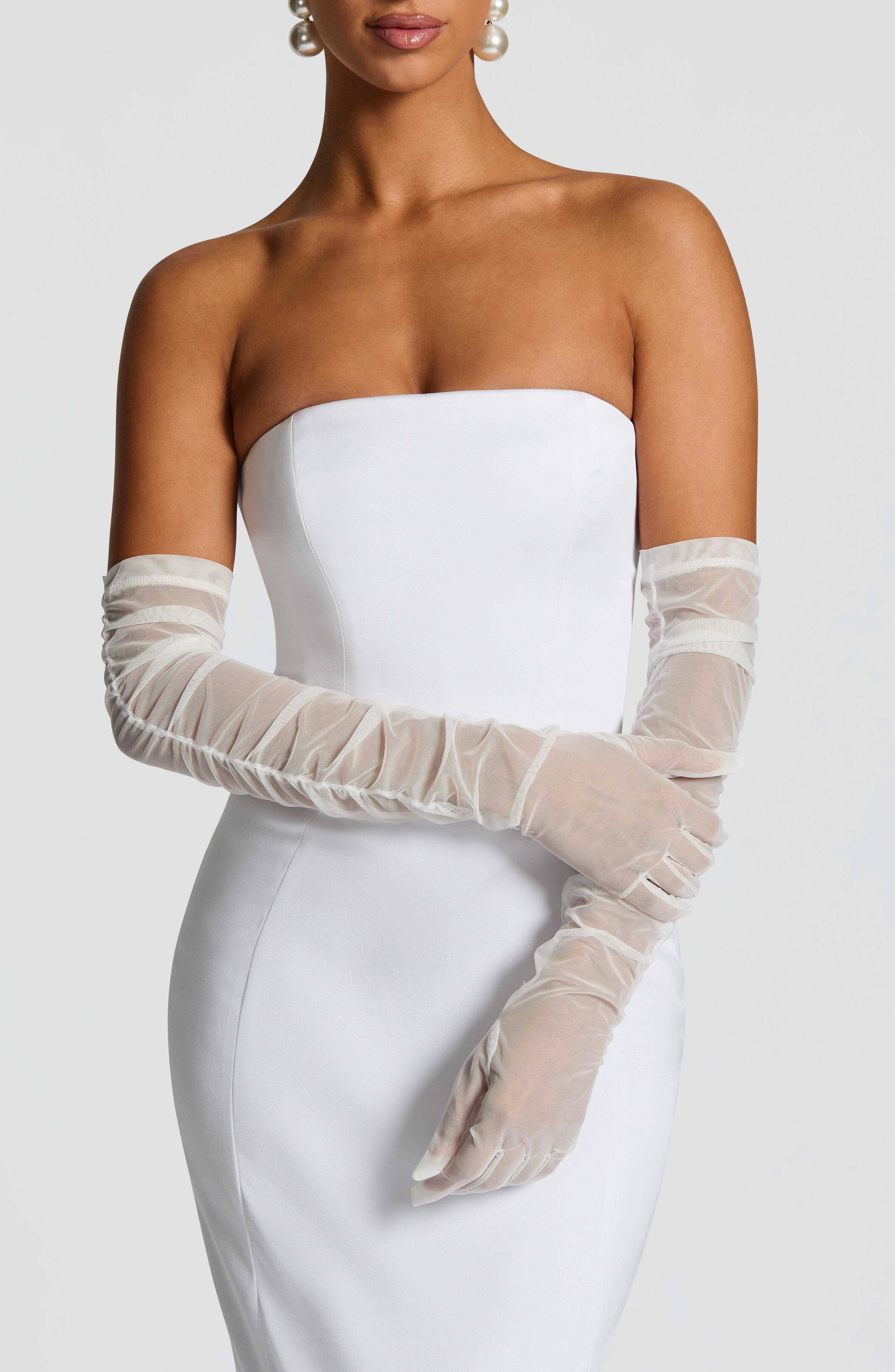 Ada Gloves - Ivory - Image 3