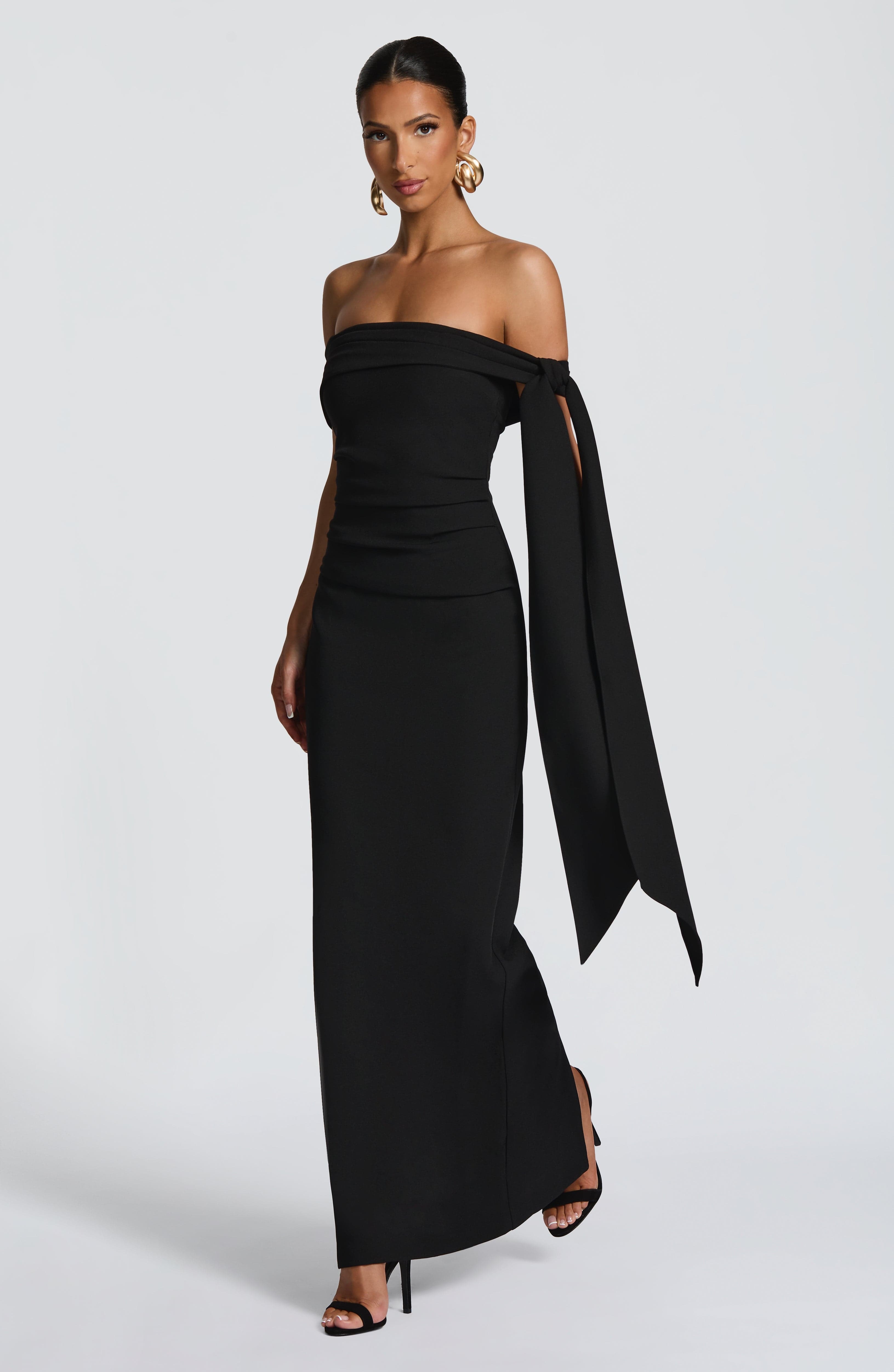 Addie Maxi Dress - Black - Image 3