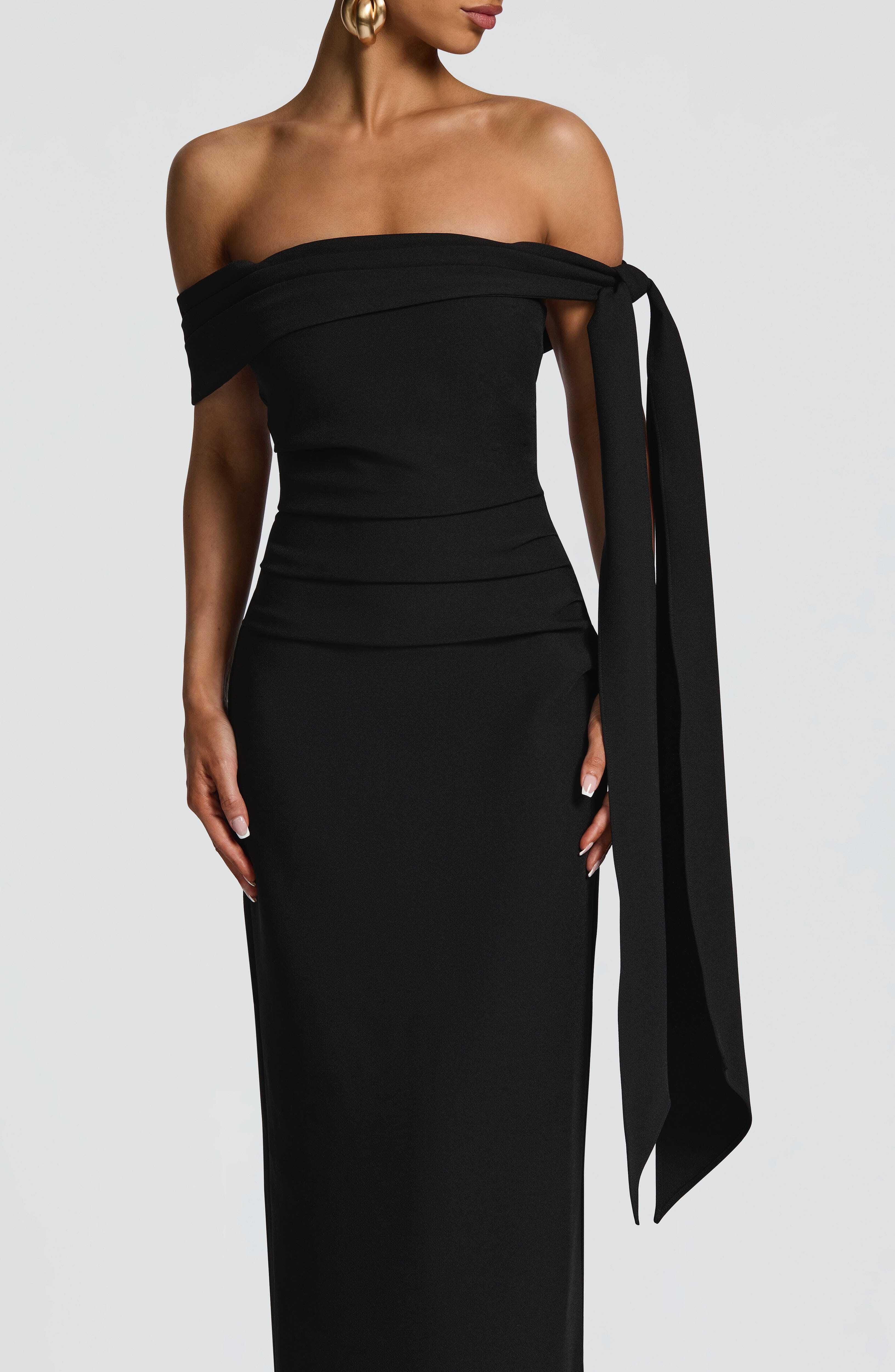 Addie Maxi Dress - Black - Image 5