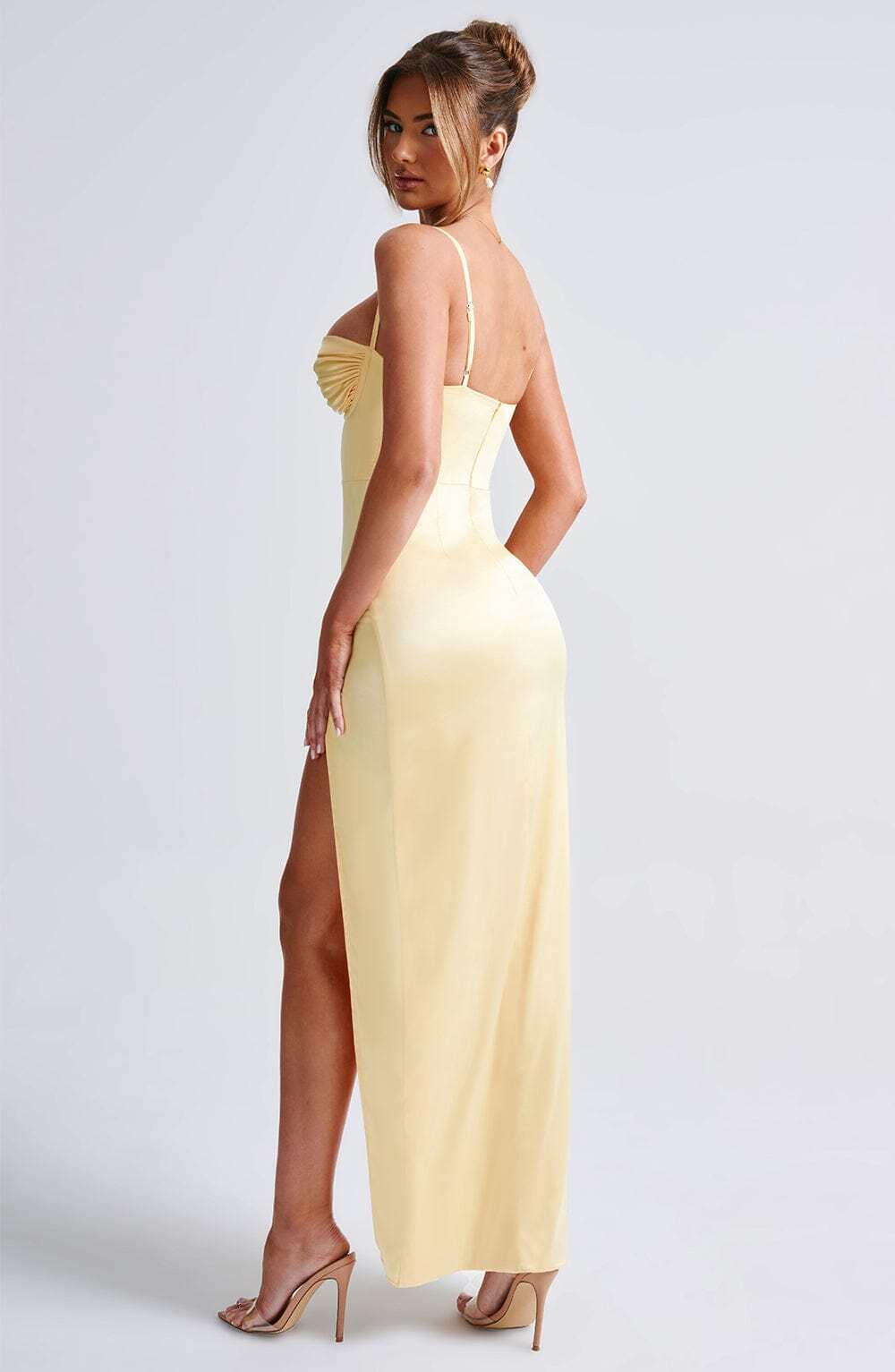 Alora Maxi Dress - Lemon - Image 6