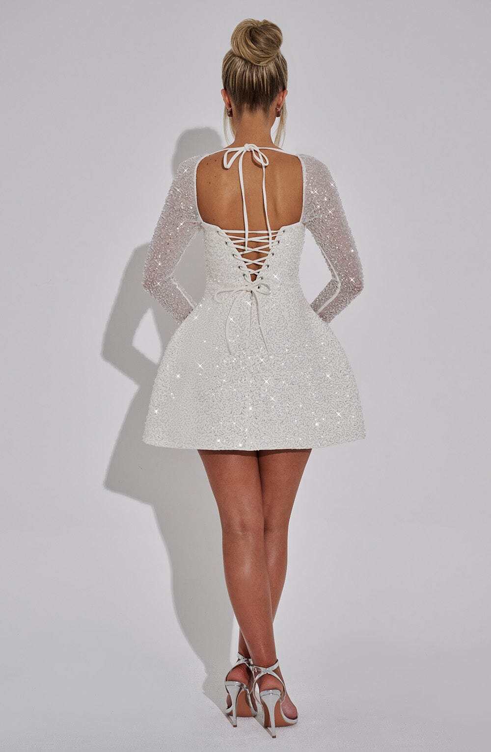 Annabelle Mini Dress - Ivory - Image 3