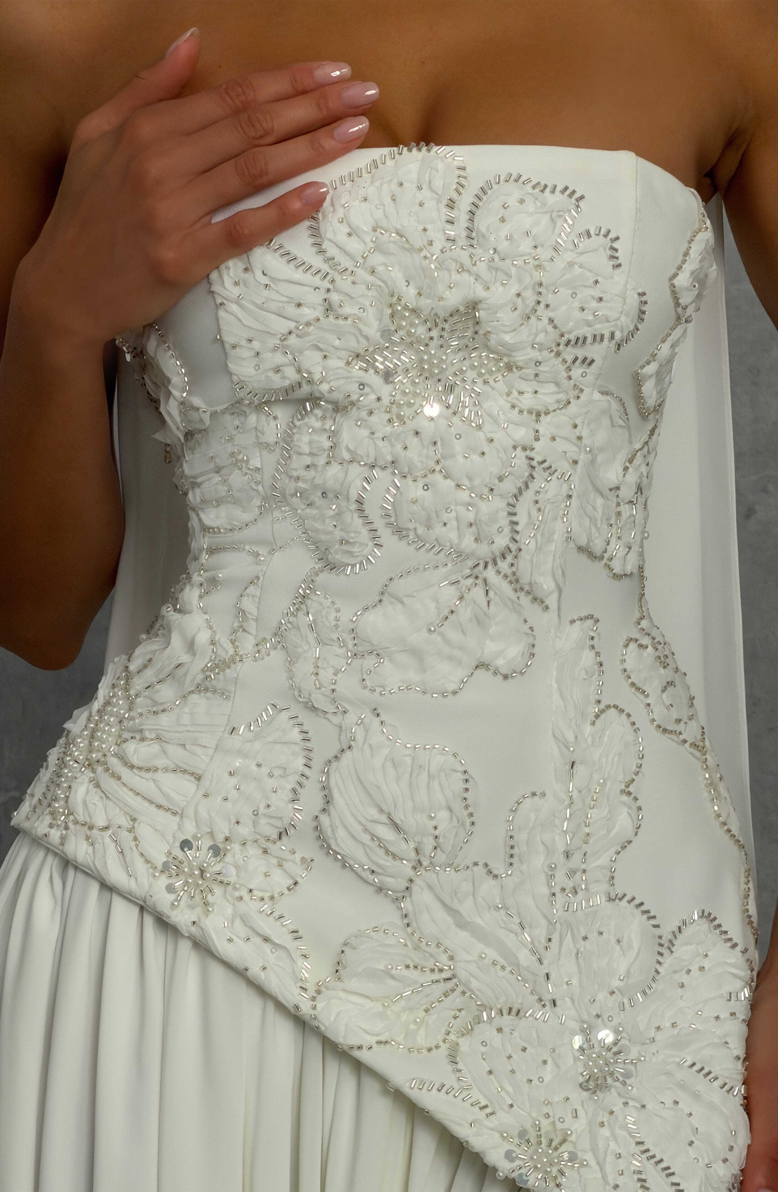Anneliese Maxi Dress - Ivory - Image 8