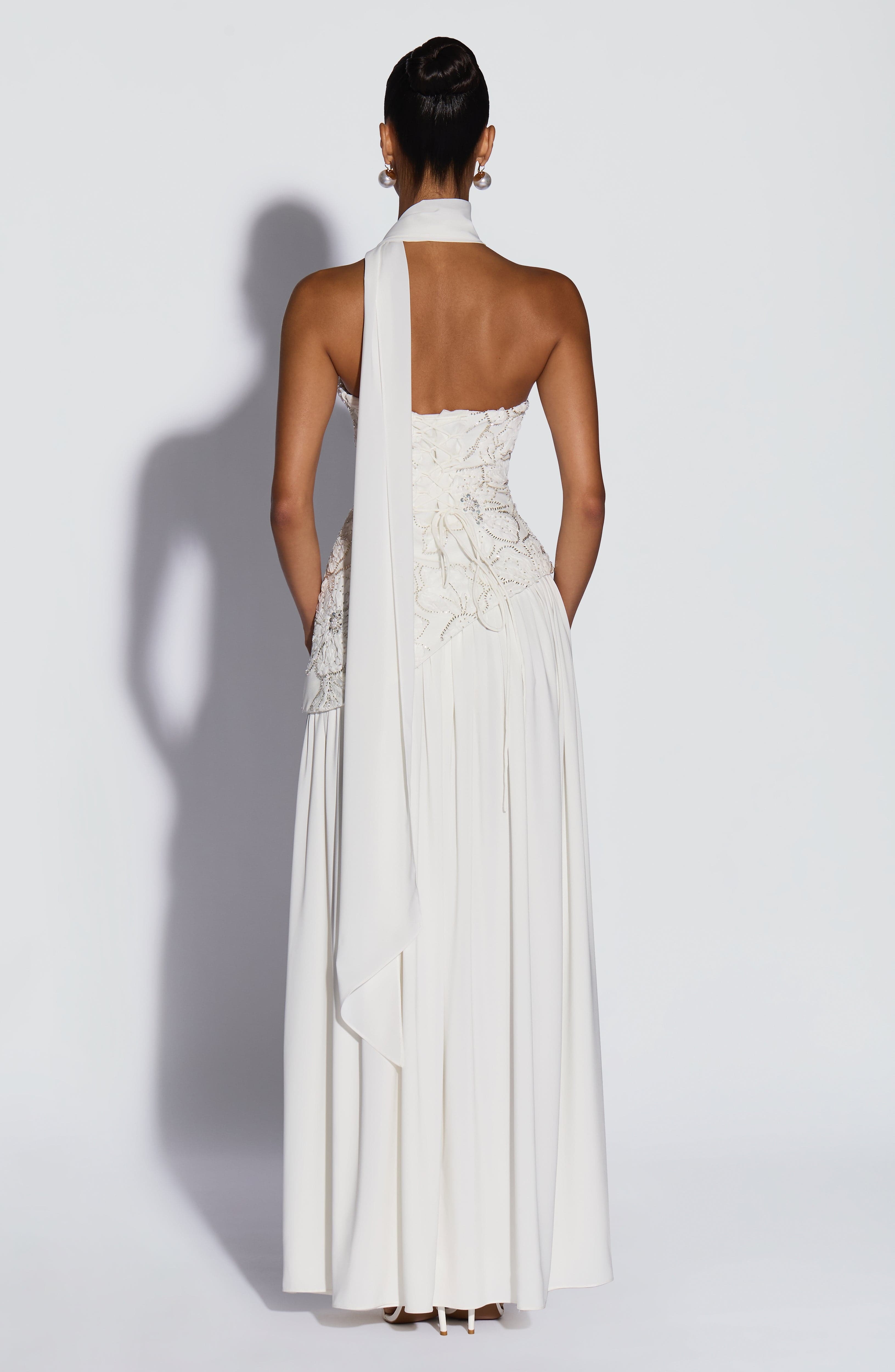 Anneliese Maxi Dress - Ivory - Image 5