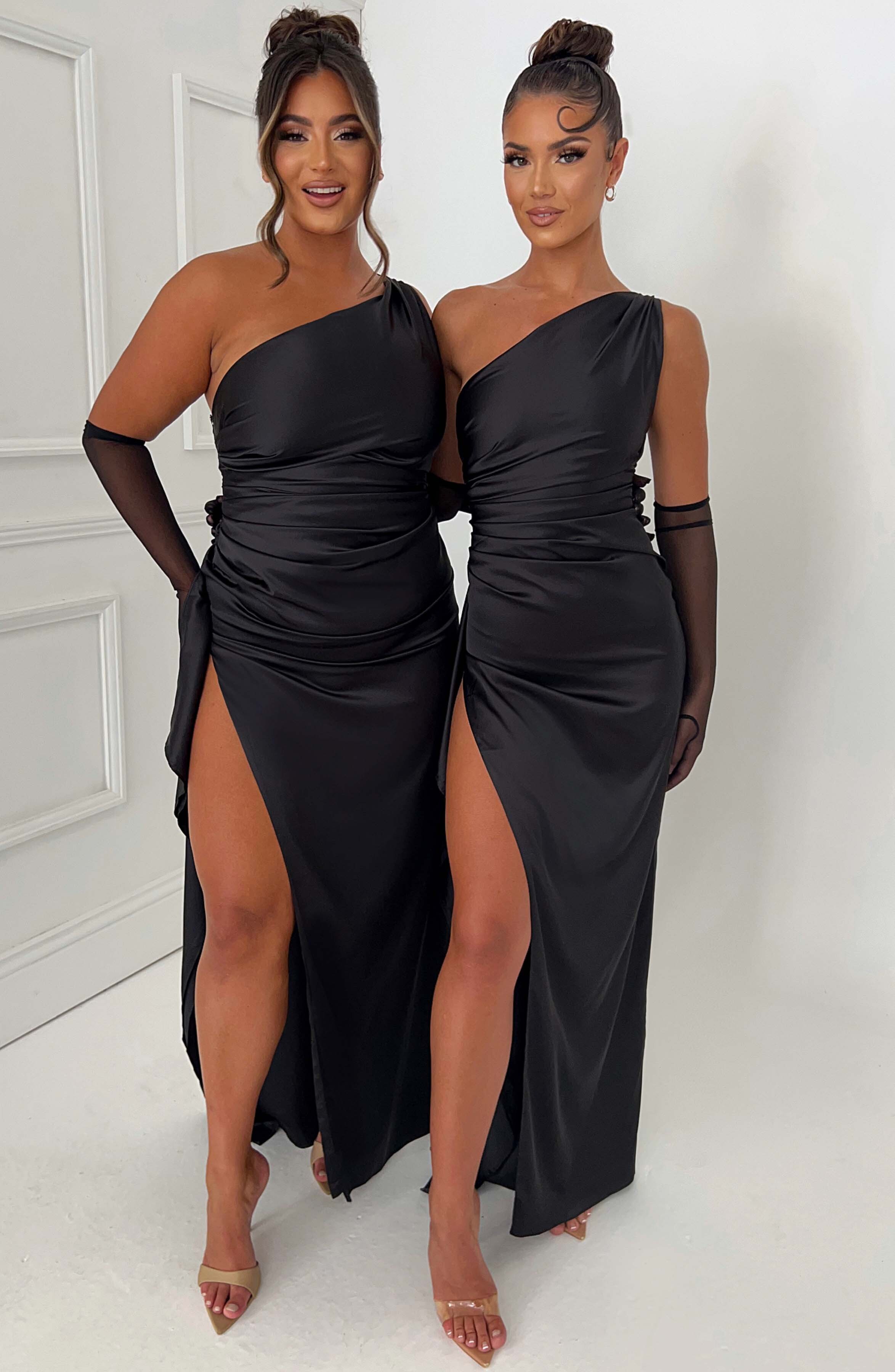 Ariel Maxi Dress - Black - Image 10