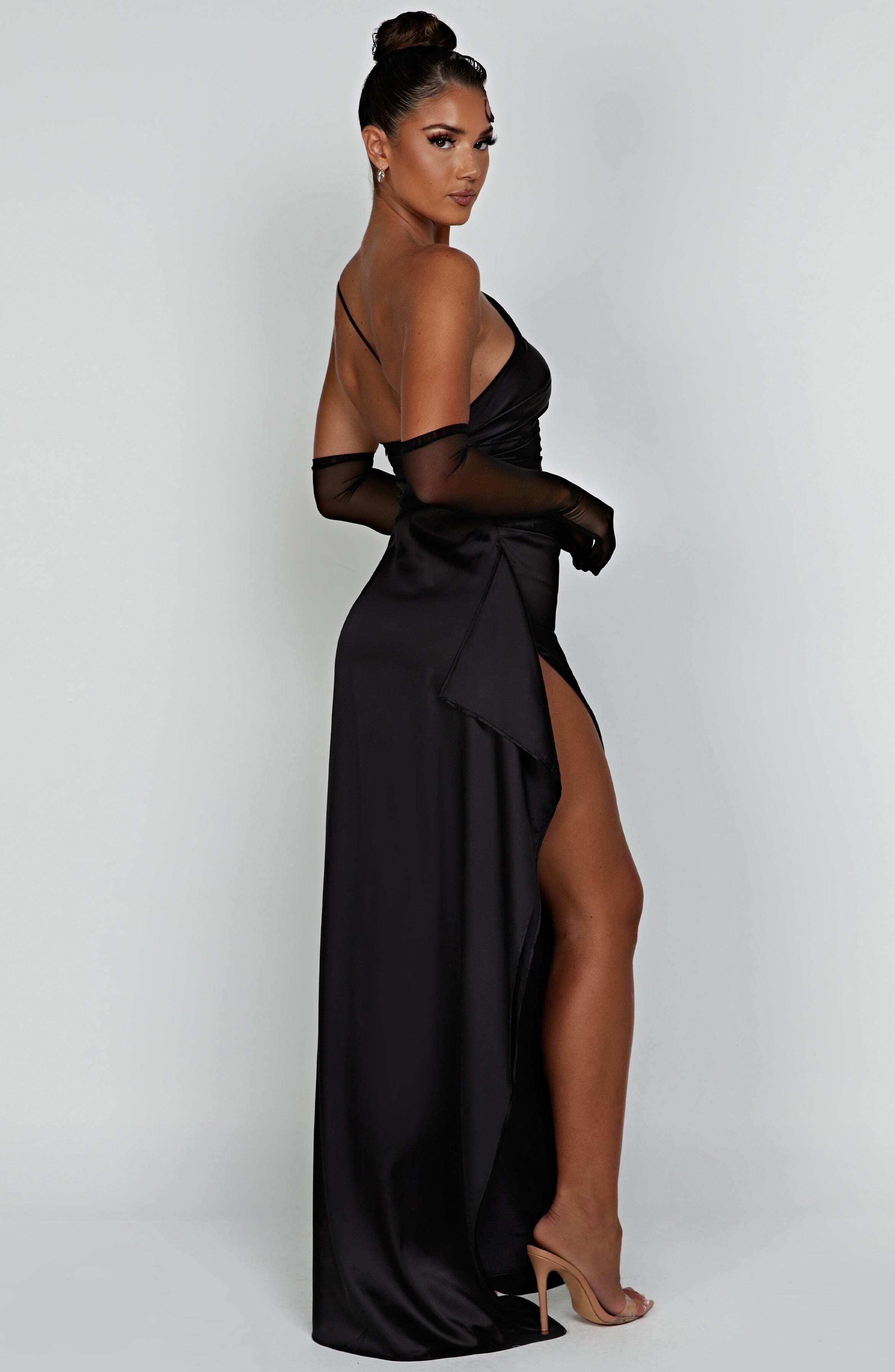 Ariel Maxi Dress - Black - Image 13