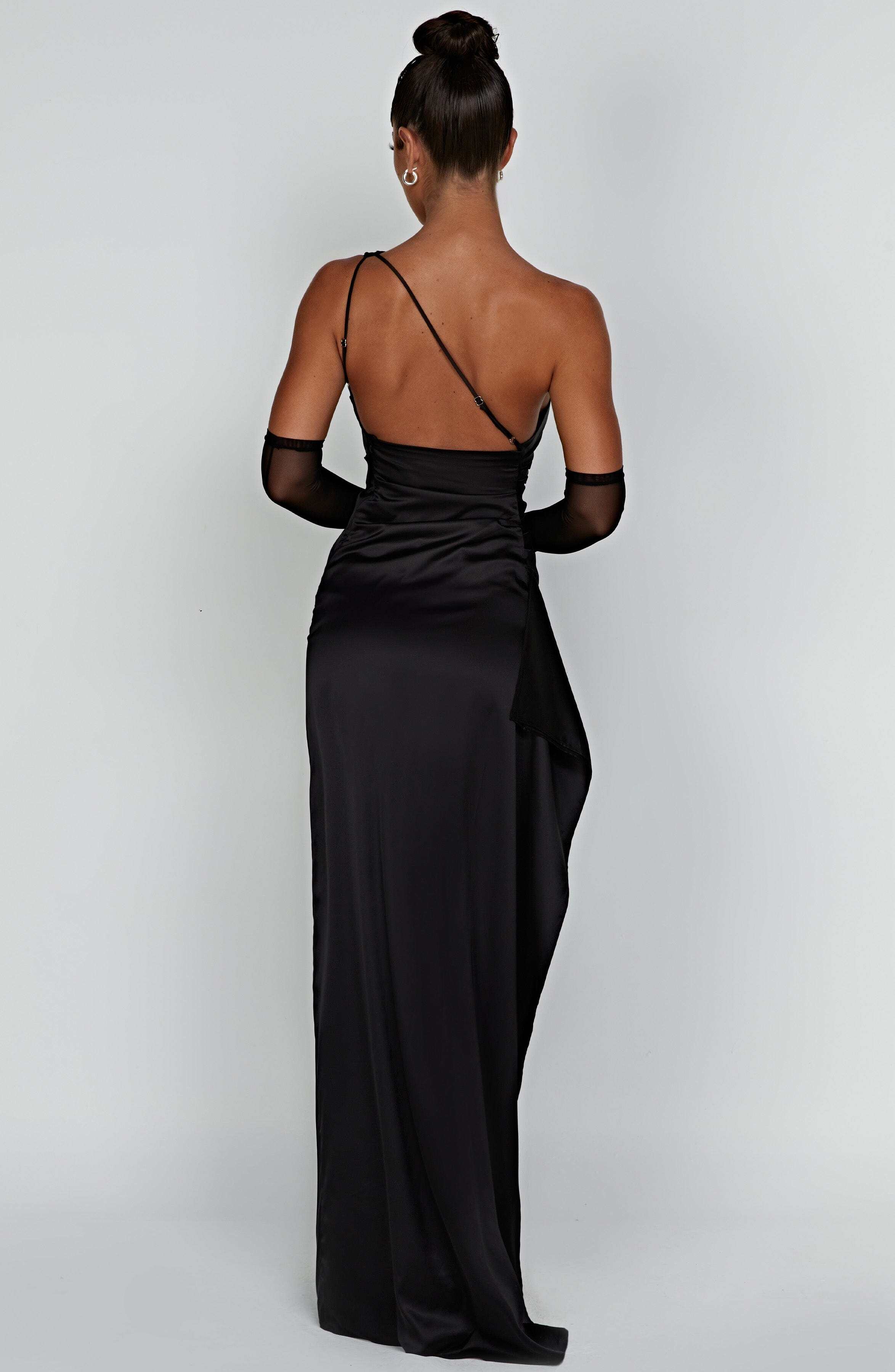 Ariel Maxi Dress - Black - Image 4