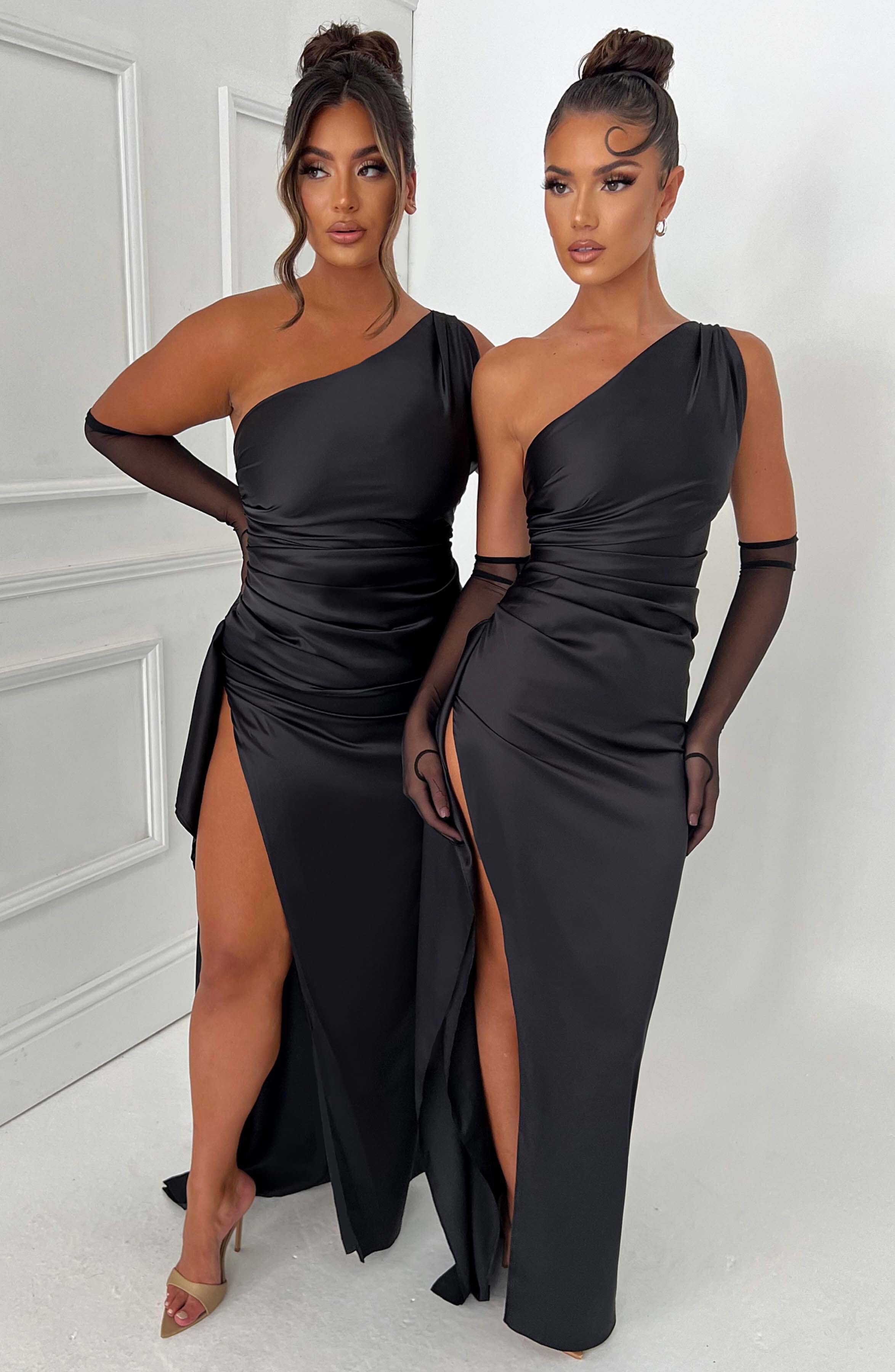 Ariel Maxi Dress - Black - Image 2