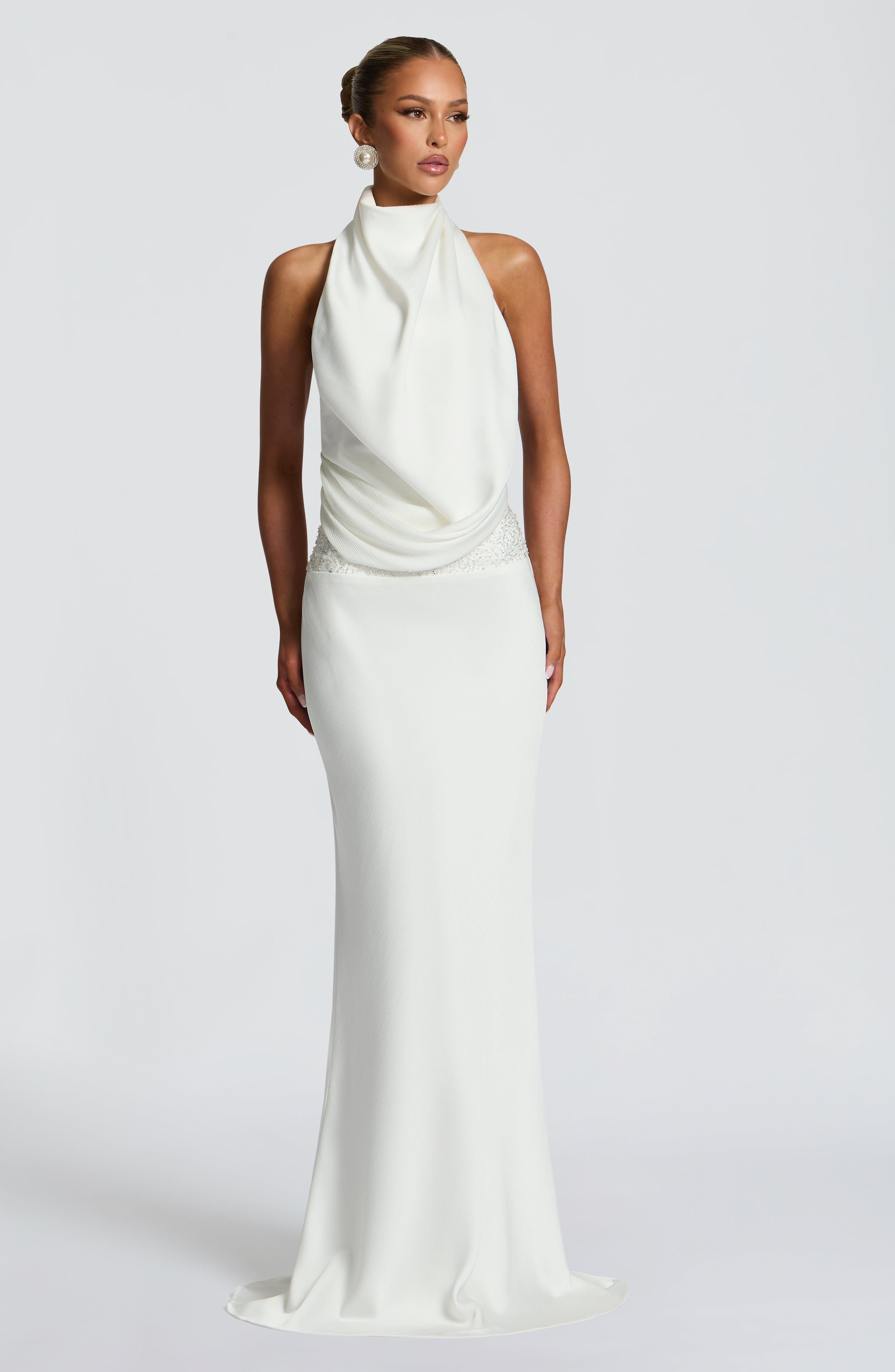 Armelle Maxi Dress - Ivory - Image 6