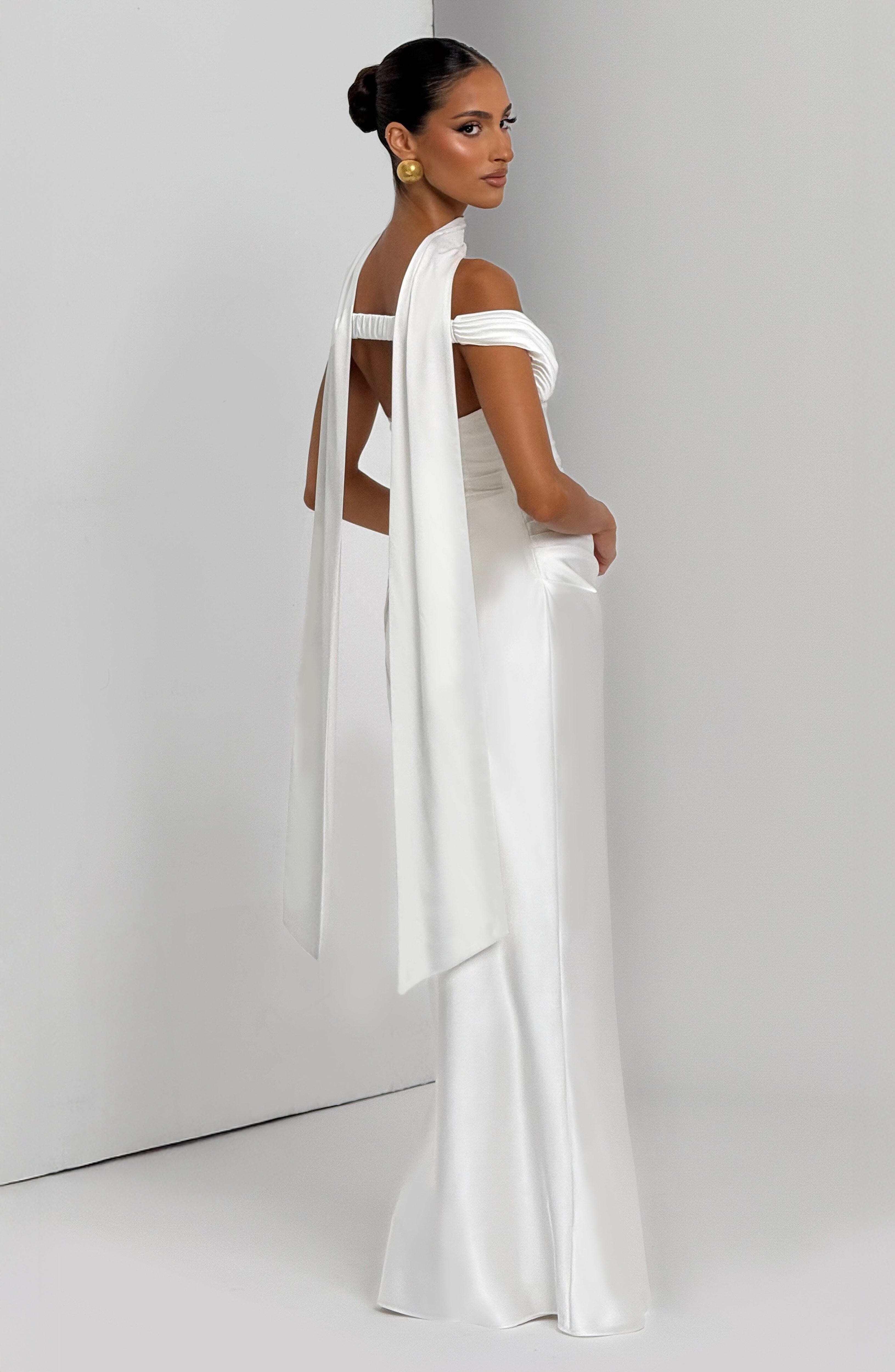 Aurelia Maxi Dress - Ivory - Image 6