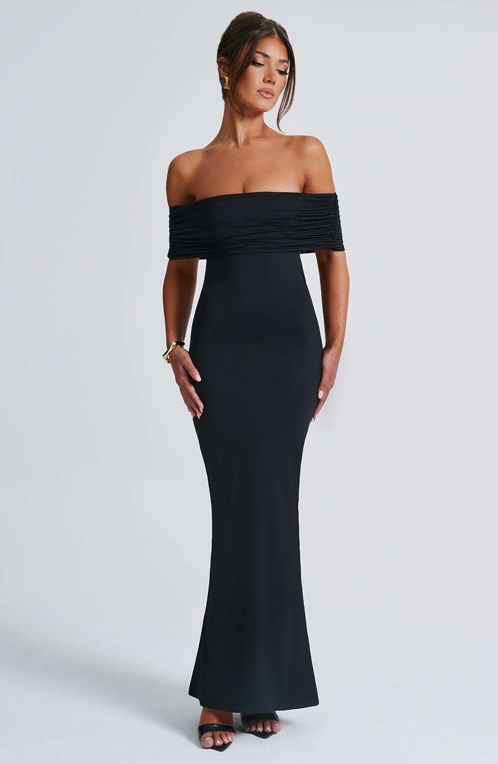 Belinda Maxi Dress - Black - Image 9