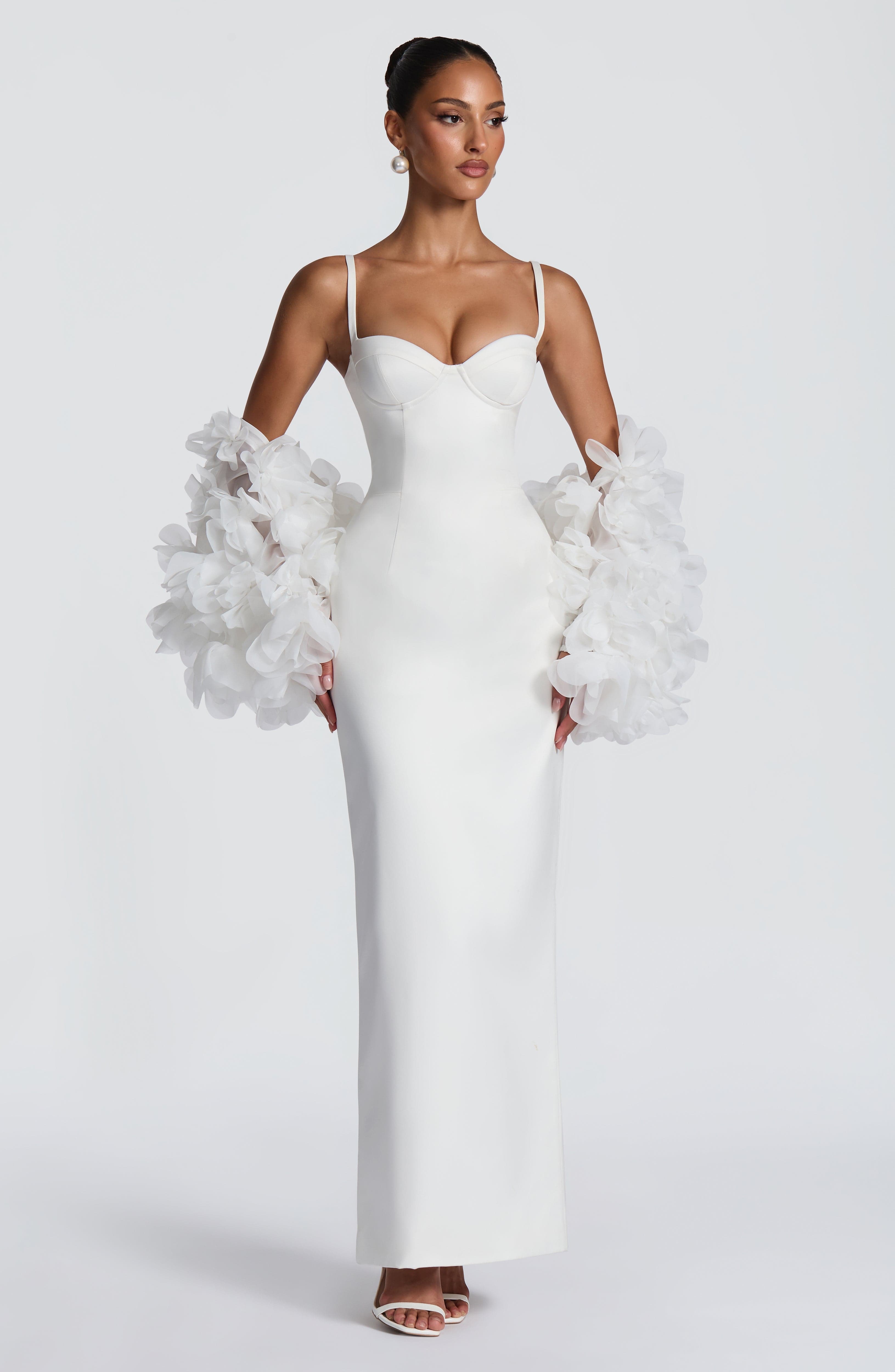 Bennett Maxi Dress - Ivory - Image 11
