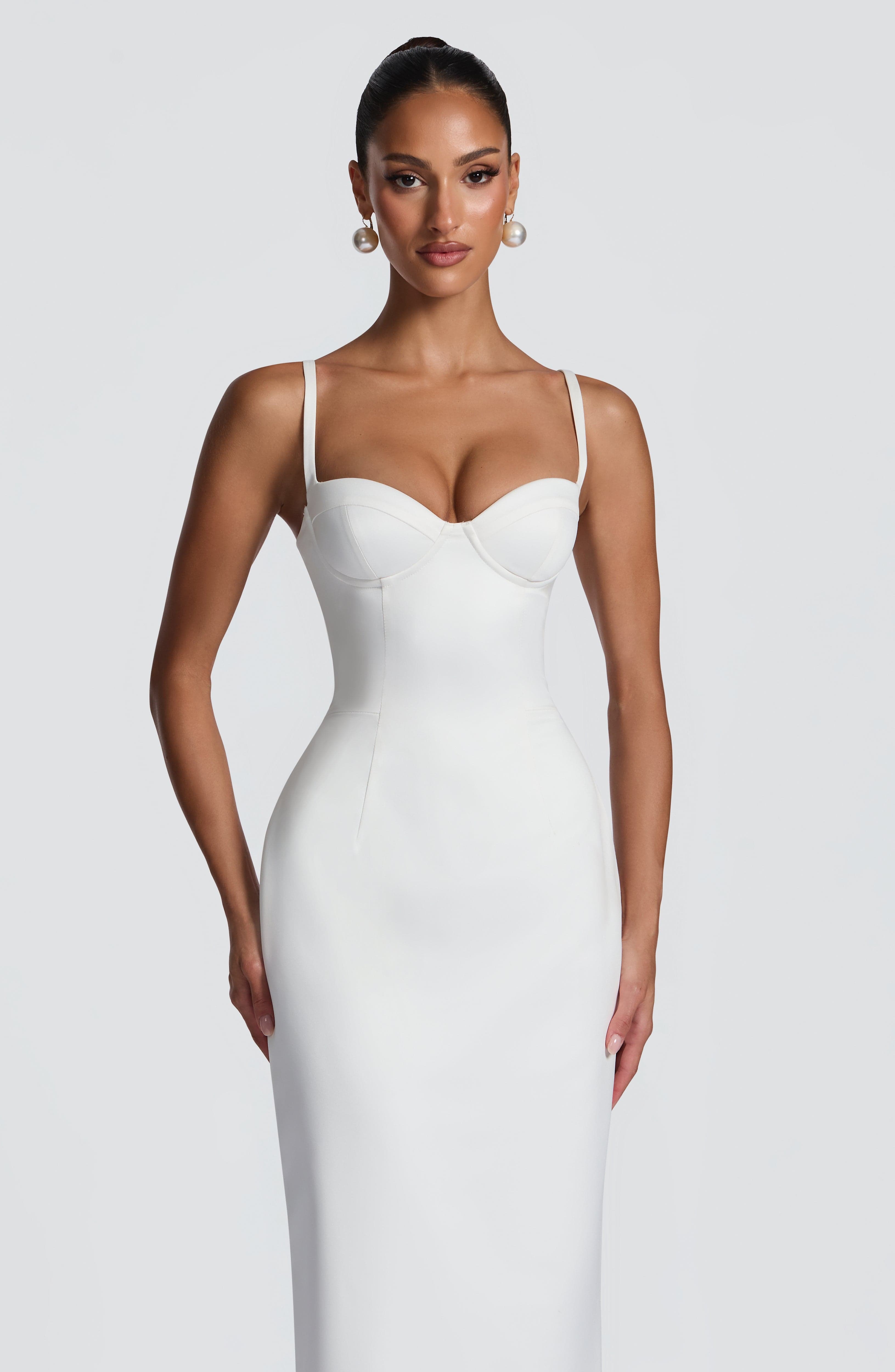 Bennett Maxi Dress - Ivory - Image 7