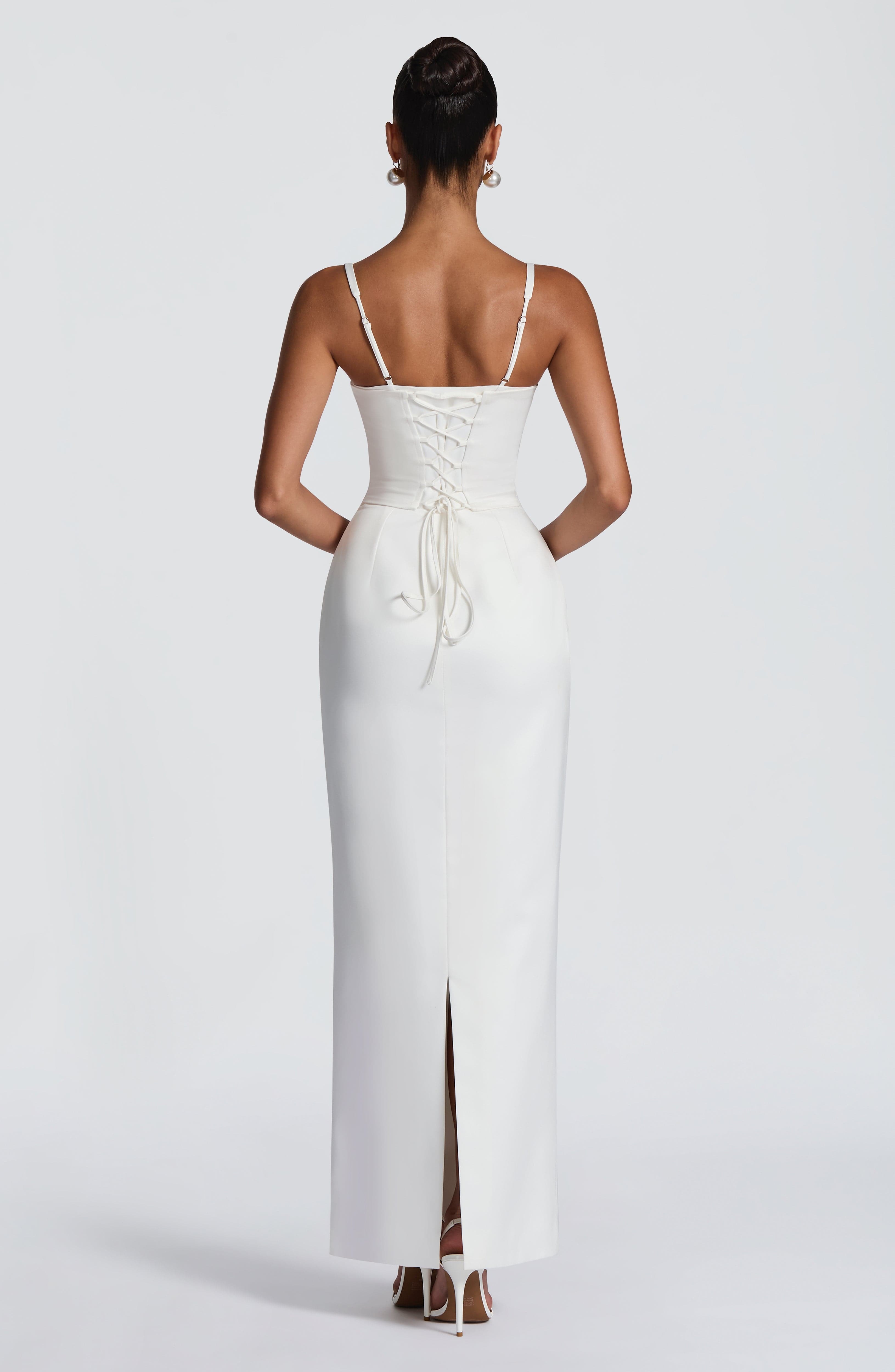 Bennett Maxi Dress - Ivory - Image 4