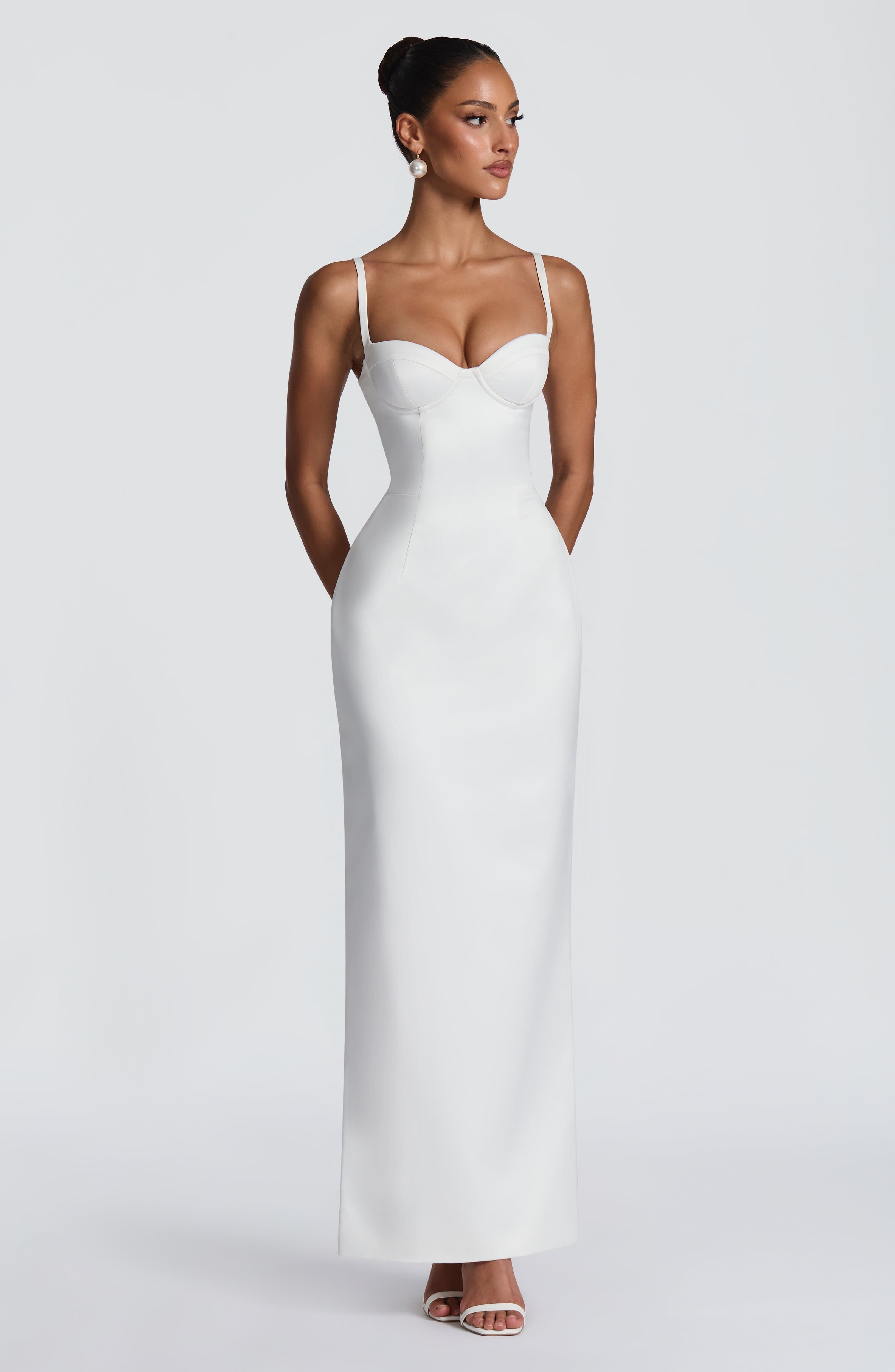 Bennett Maxi Dress - Ivory - Image 9