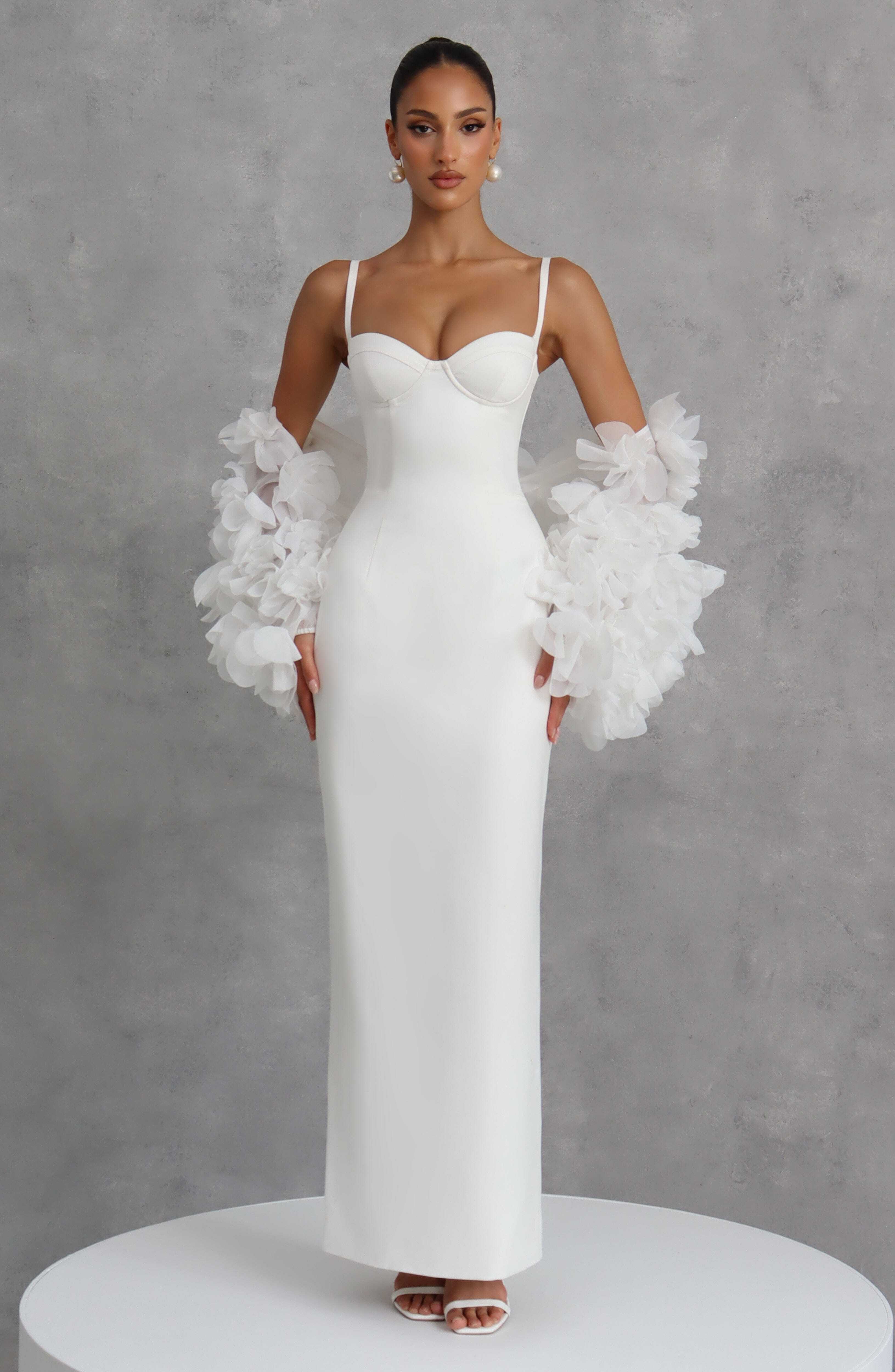 Bennett Maxi Dress - Ivory - Image 12