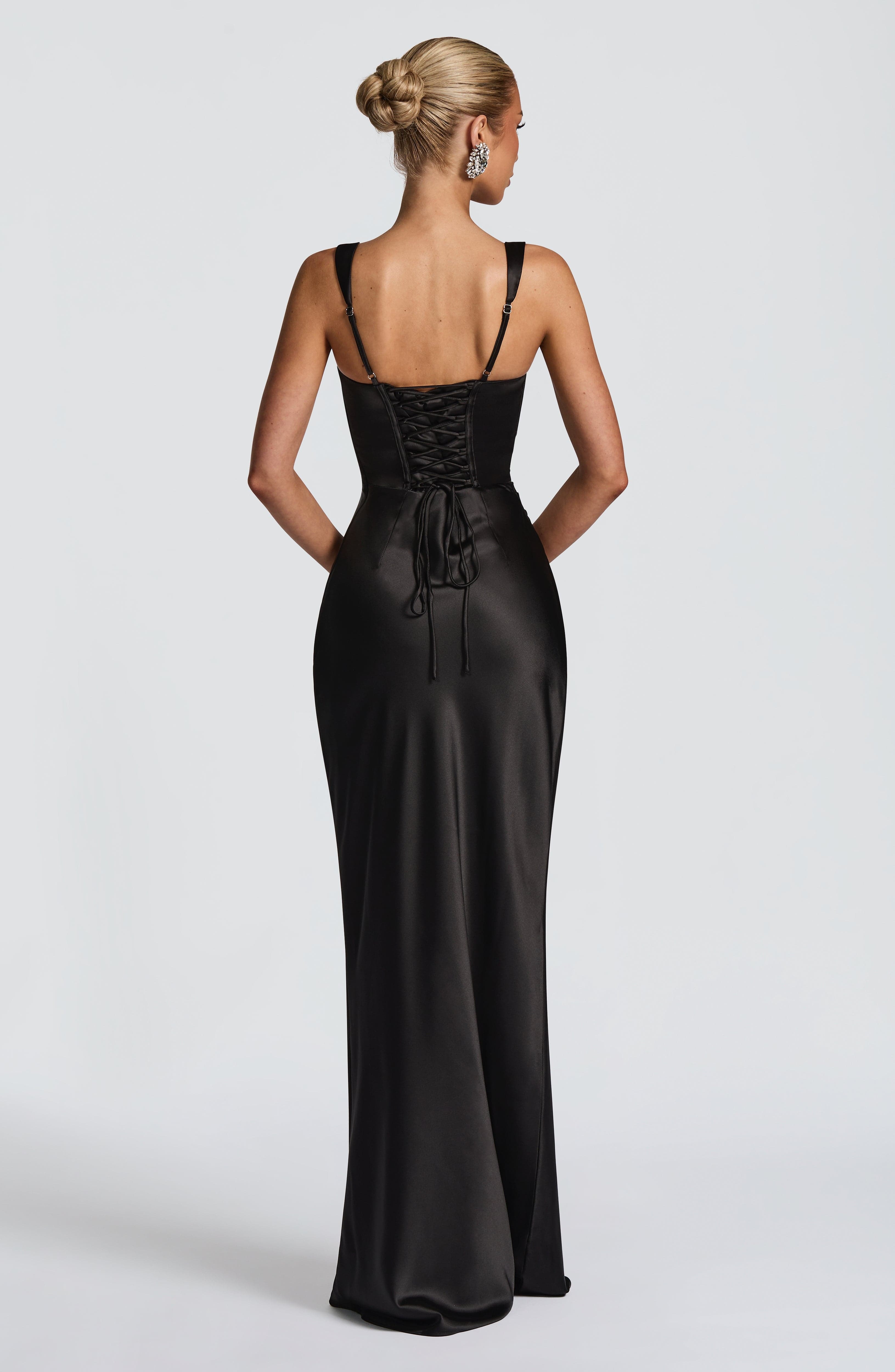 Calanthe Maxi Dress - Black - Image 3