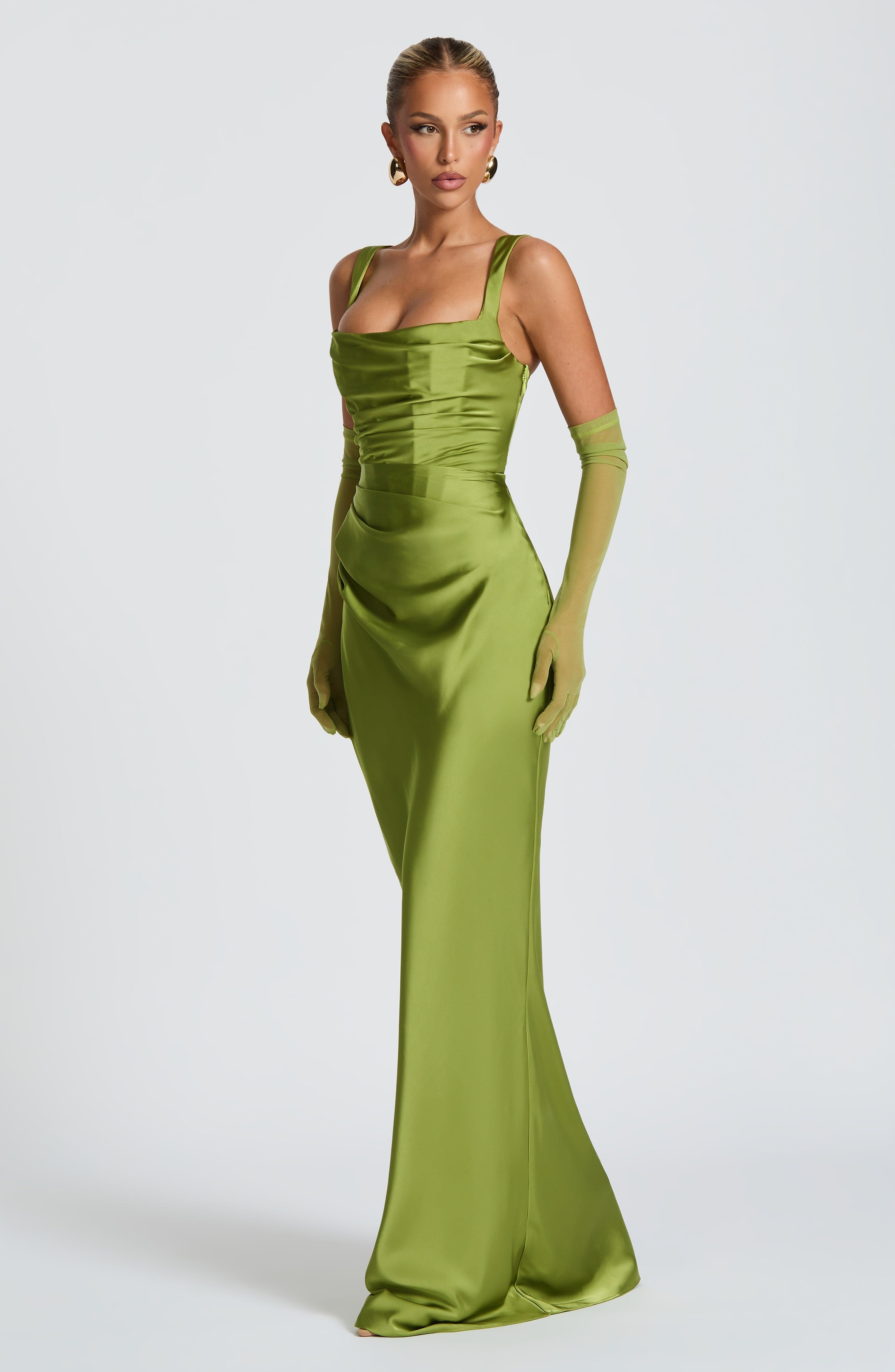 Eli Gloves - Olive - Image 3