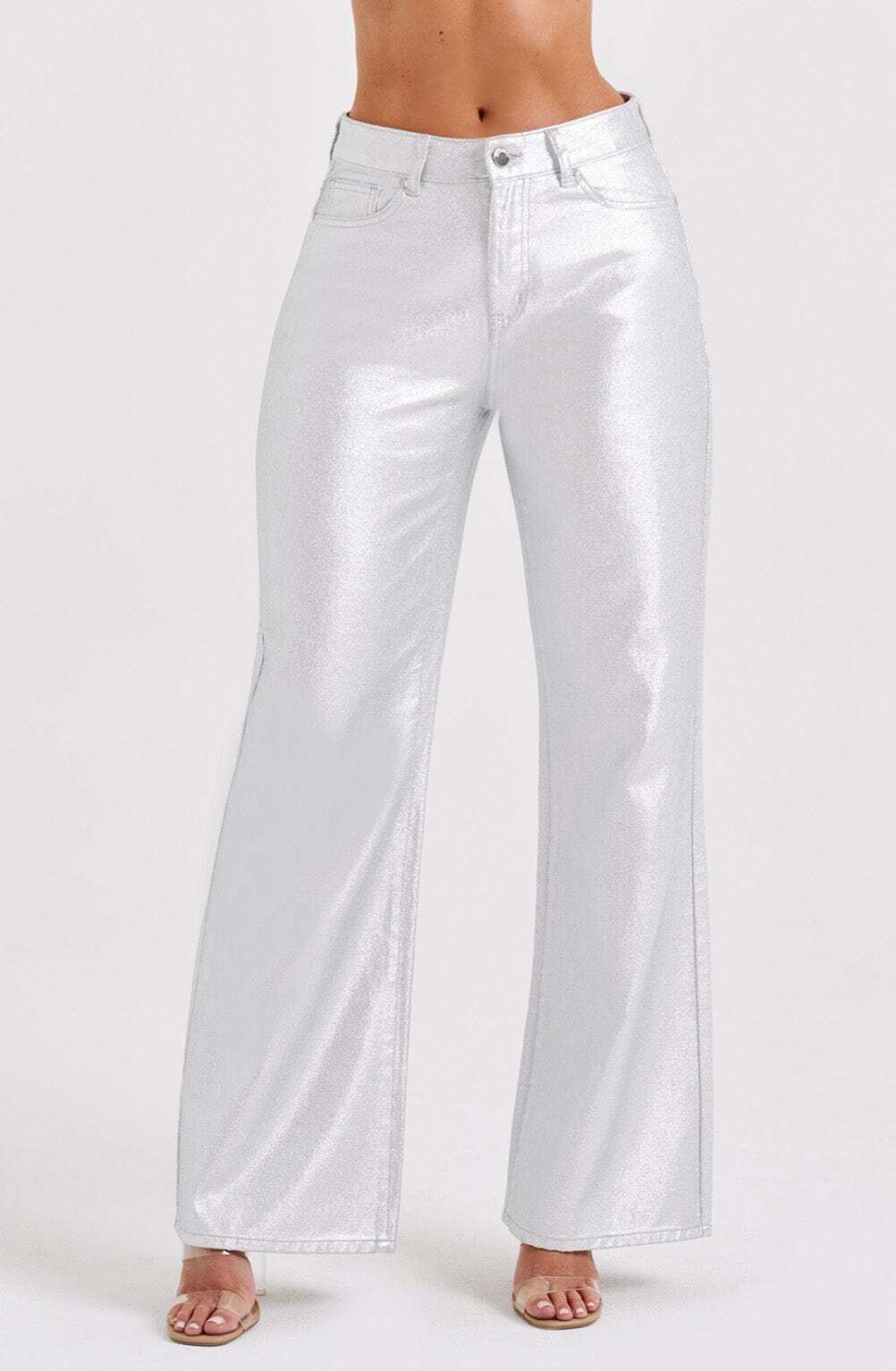 Cassidy Pant - Silver - Image 14