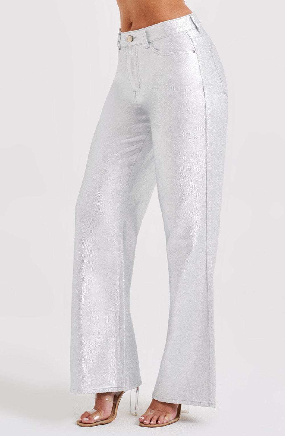 Cassidy Pant - Silver - Image 10