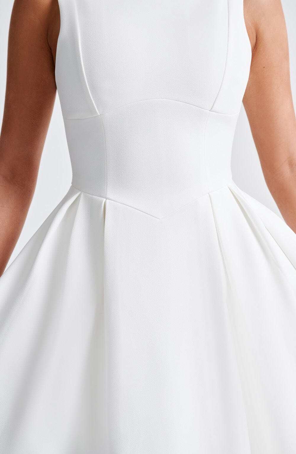 Clarabella Midi Dress - Ivory - Image 11