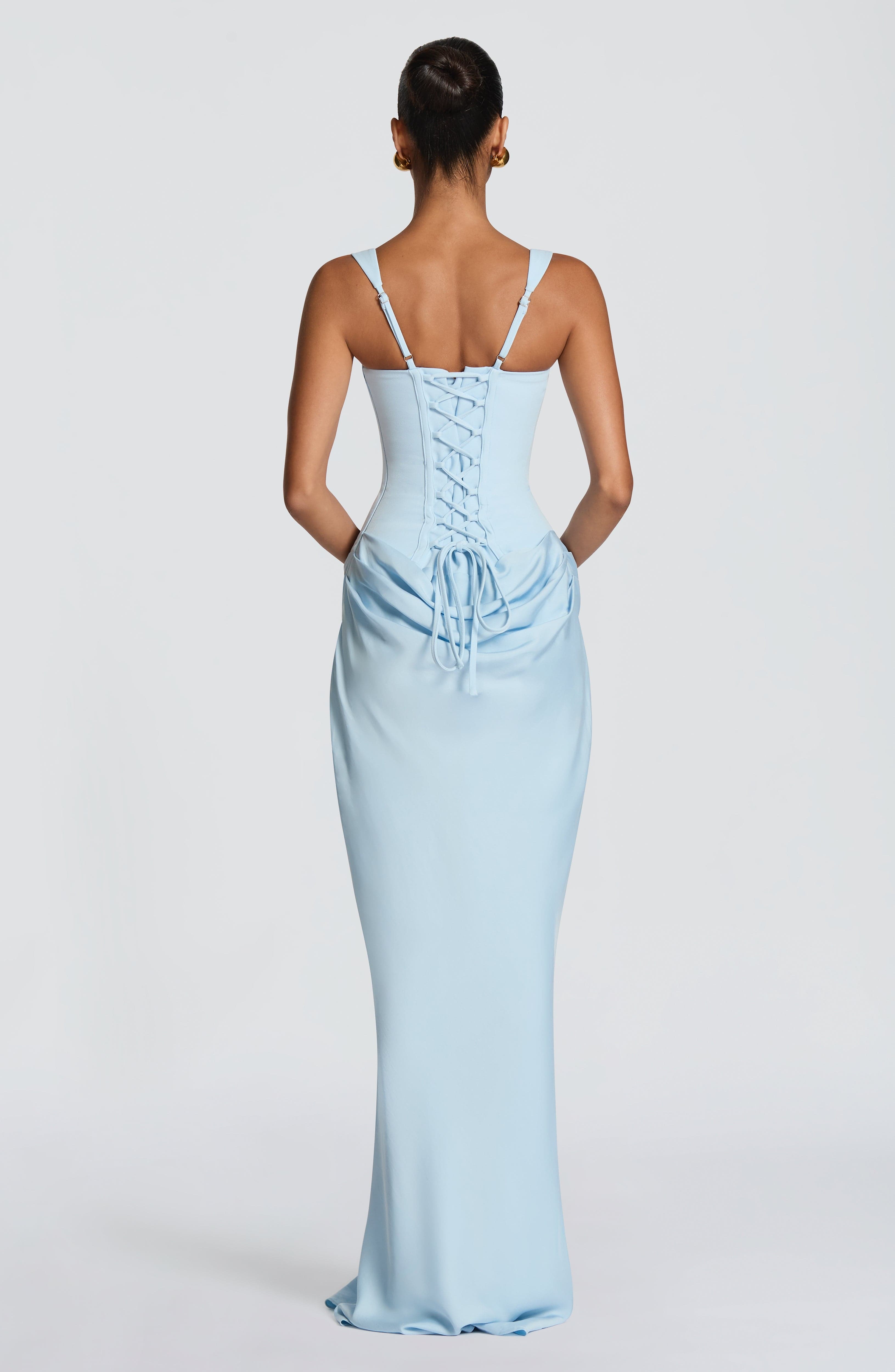 Cornelia Maxi Dress - Baby Blue - Image 2