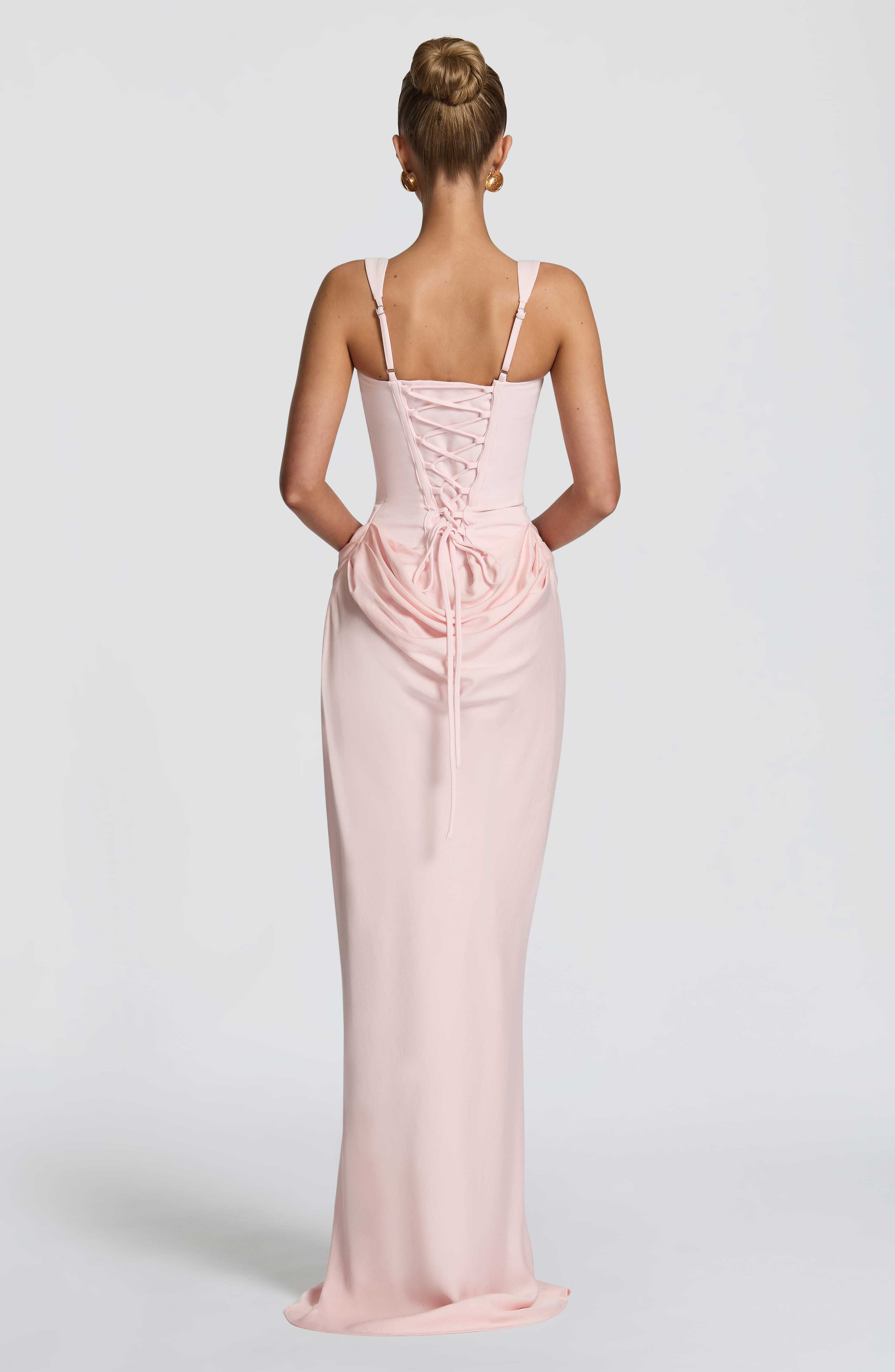 Cornelia Maxi Dress - Blush - Image 2