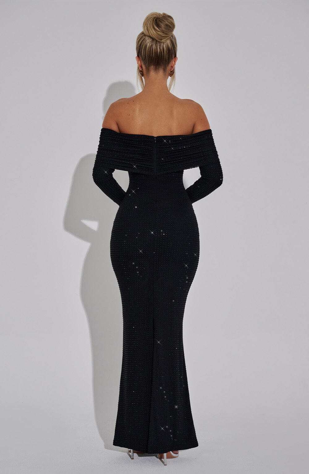 Cyprus Maxi Dress - Black - Image 5