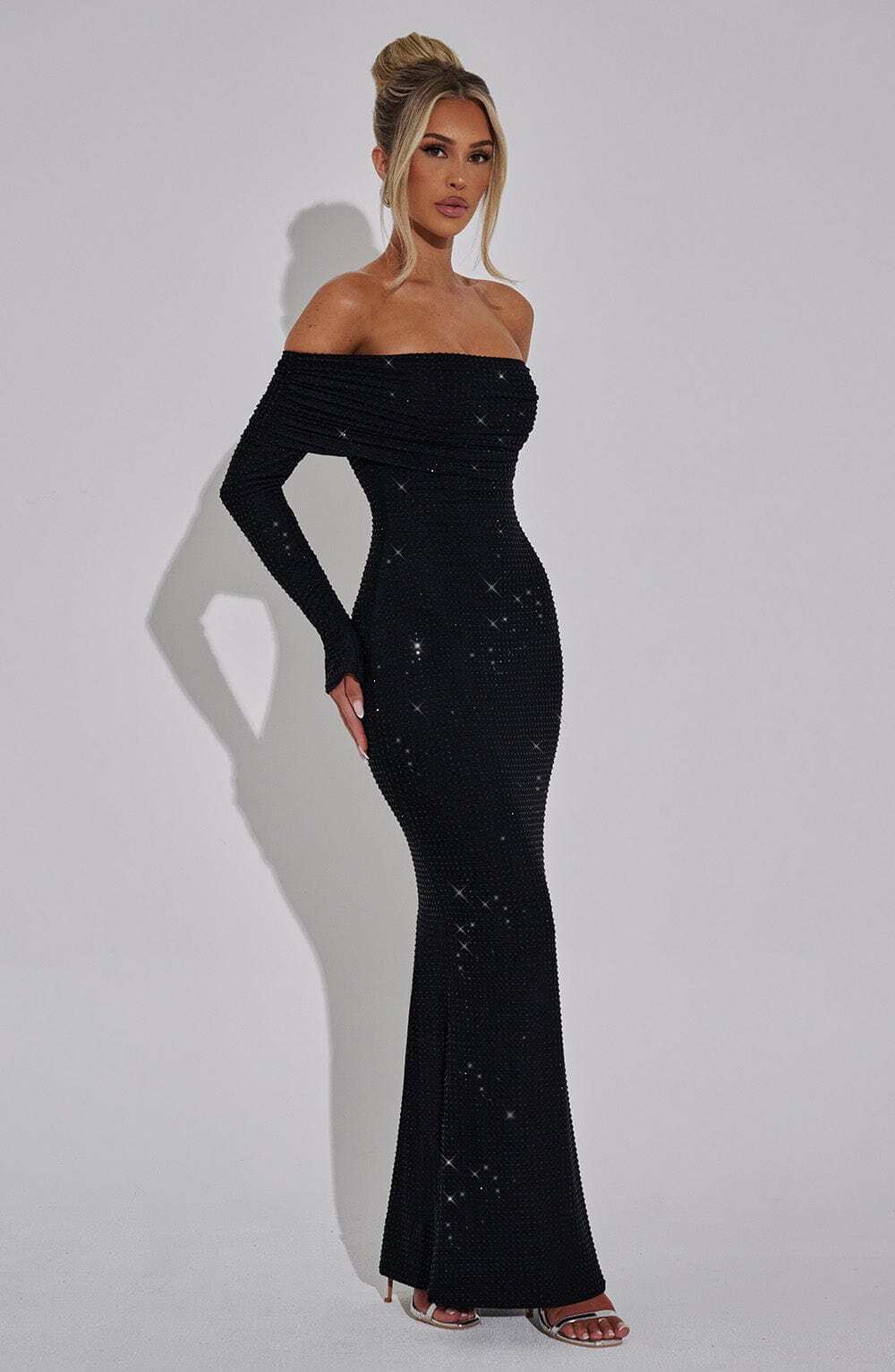 Cyprus Maxi Dress - Black - Image 3