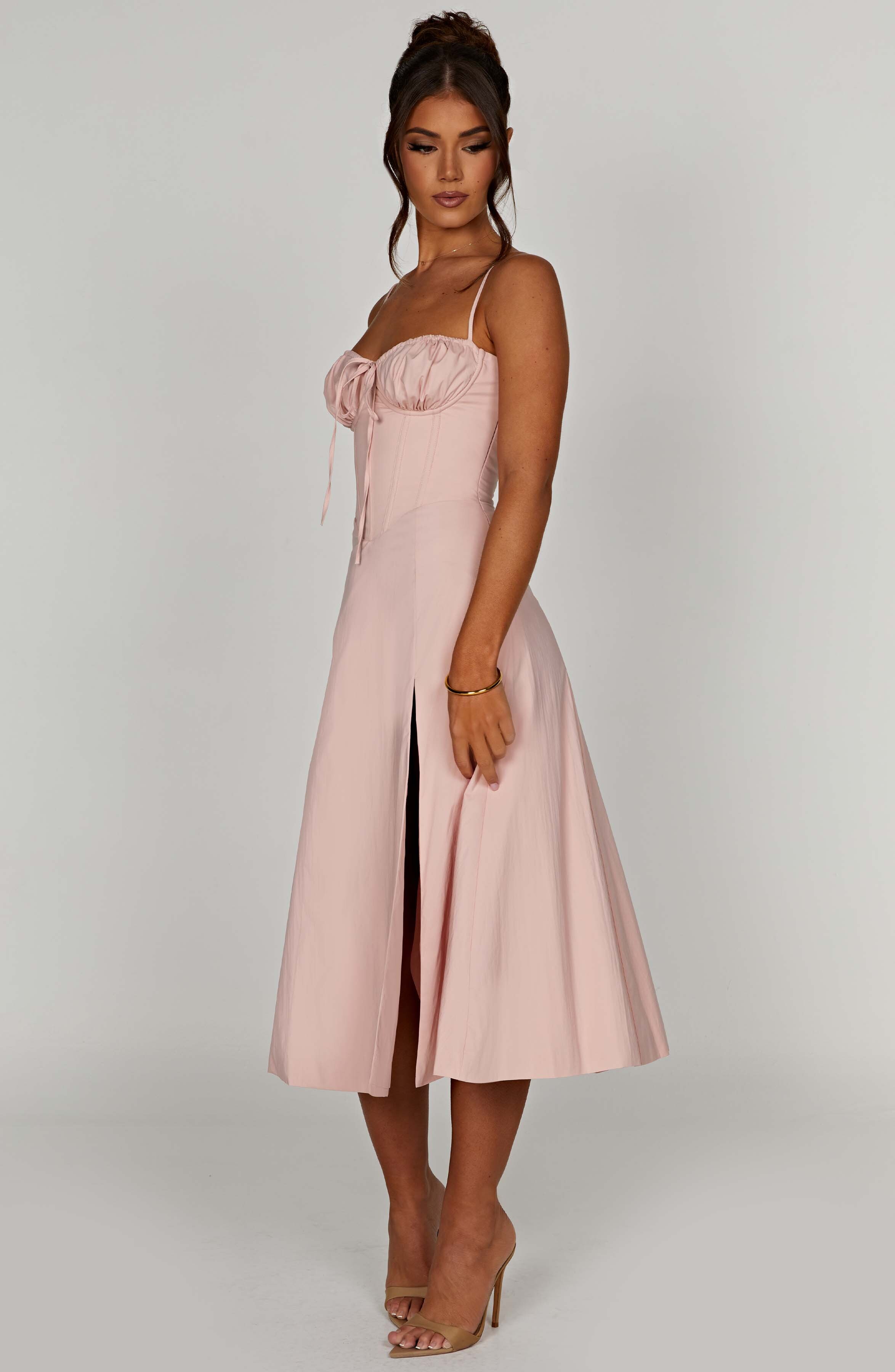 Deanna Midi Dress - Blush - Image 6