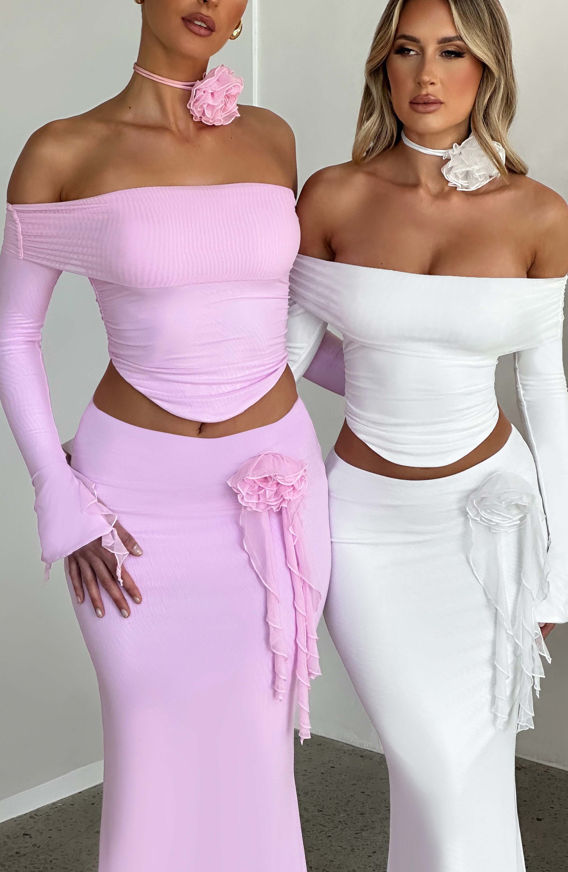 Deema Maxi Skirt - Ivory - Image 5