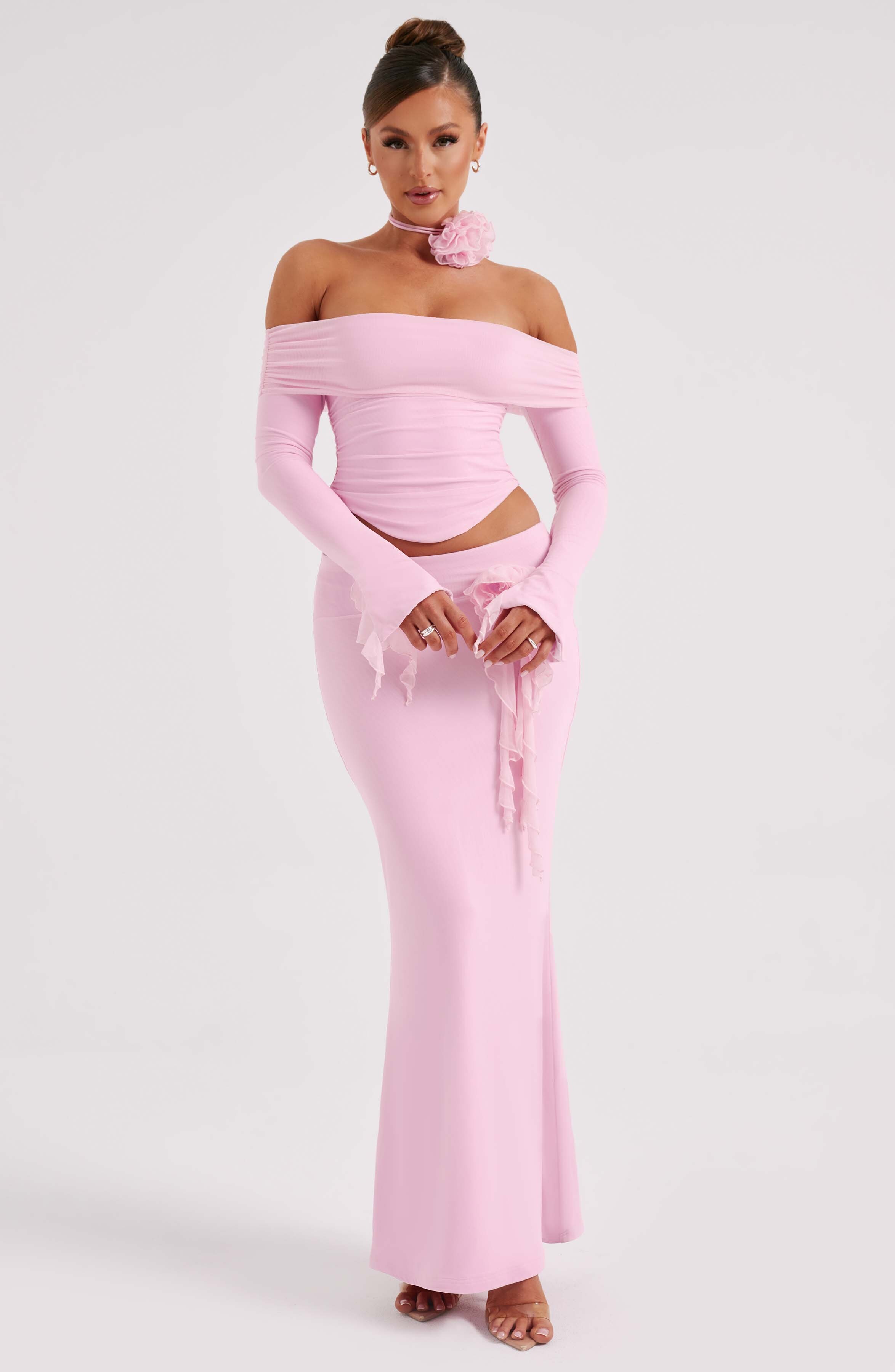Deema Maxi Skirt - Pink - Image 16
