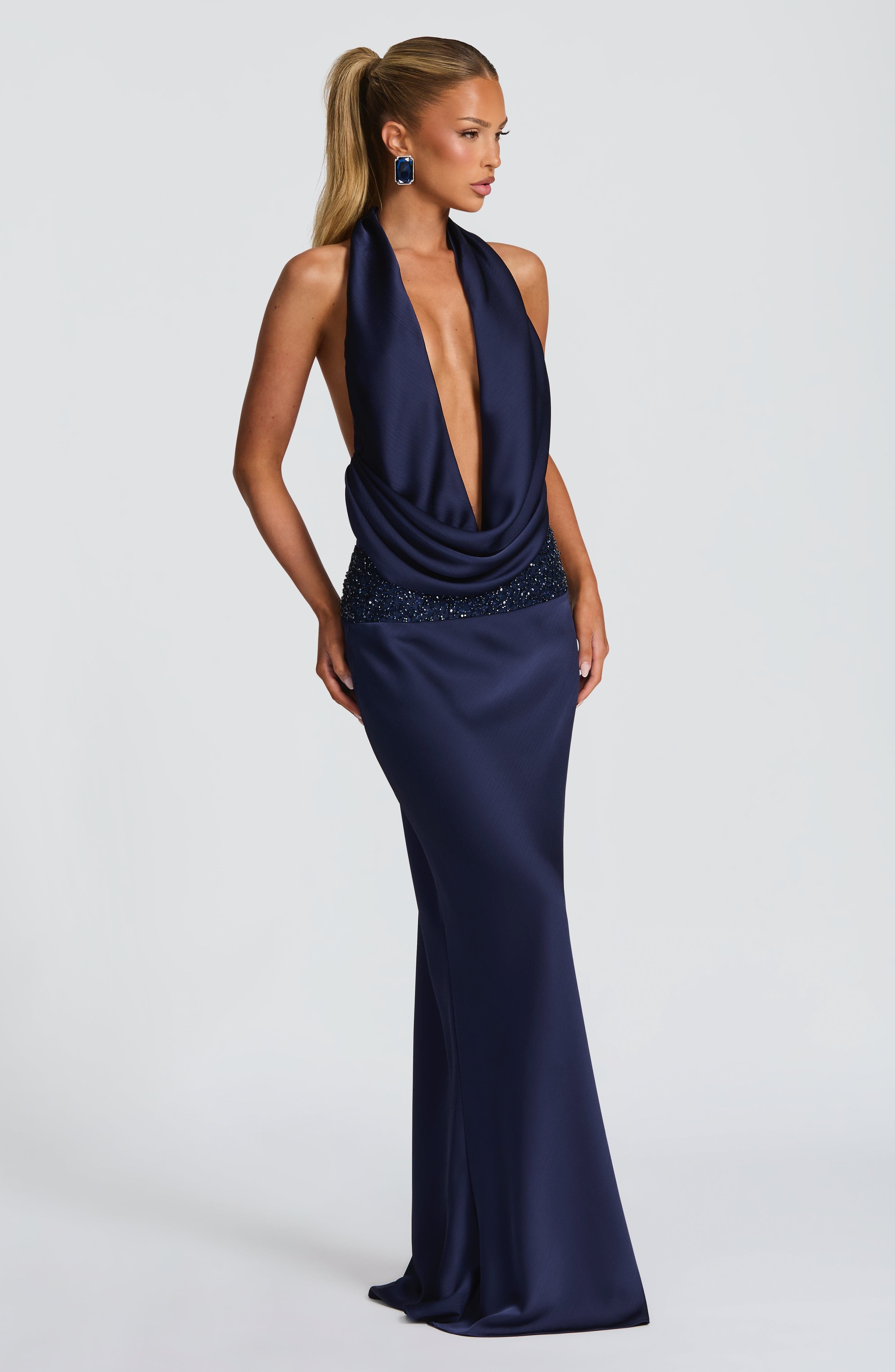 Eleni Bodysuit - Navy - Image 14