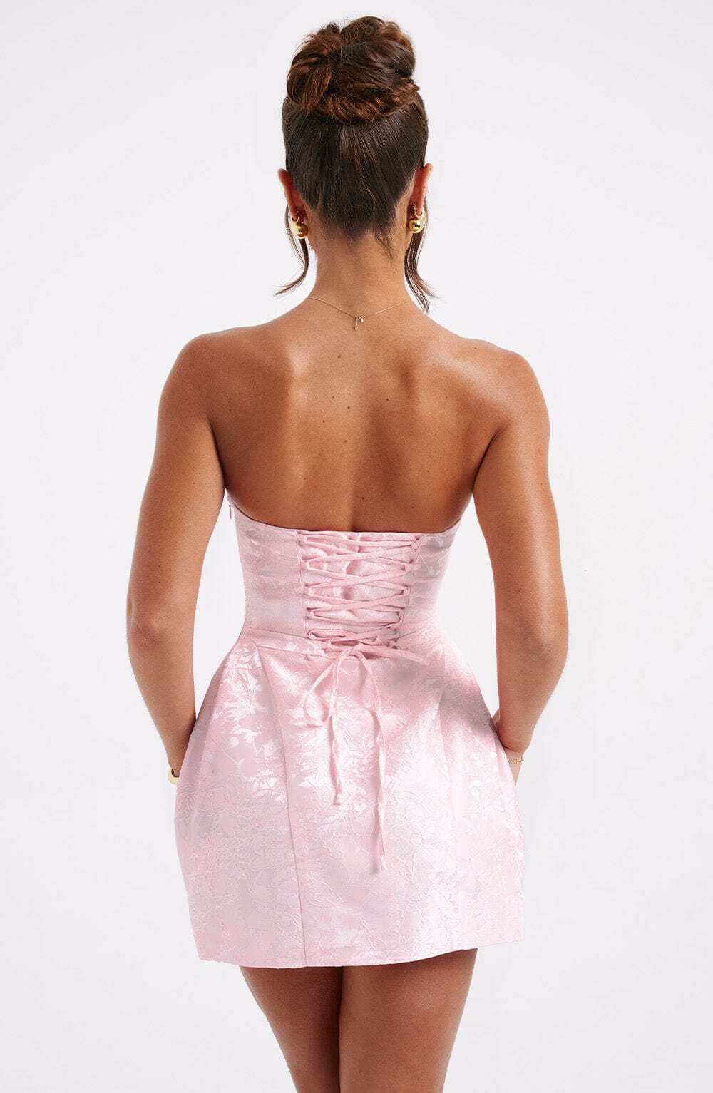Elenora Mini Dress - Blush - Image 9