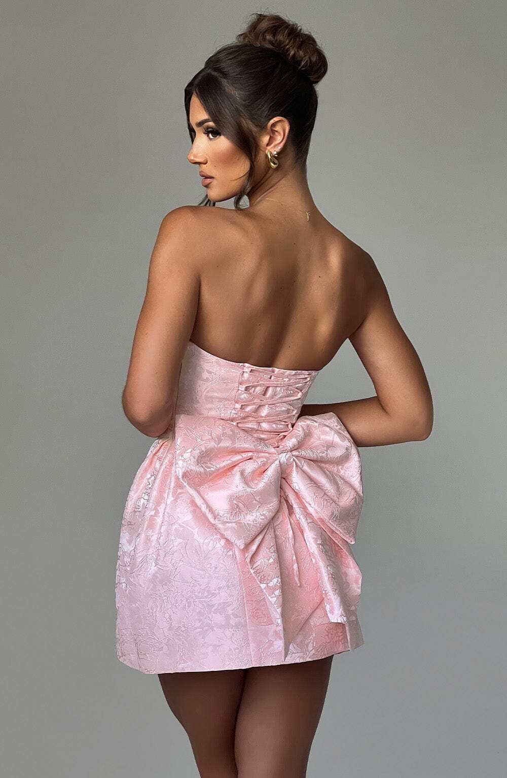 Elenora Mini Dress - Blush - Image 4