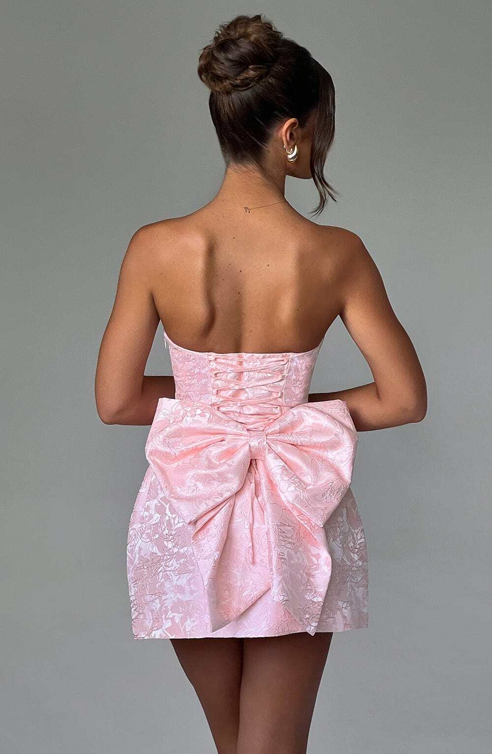 Elenora Mini Dress - Blush - Image 2
