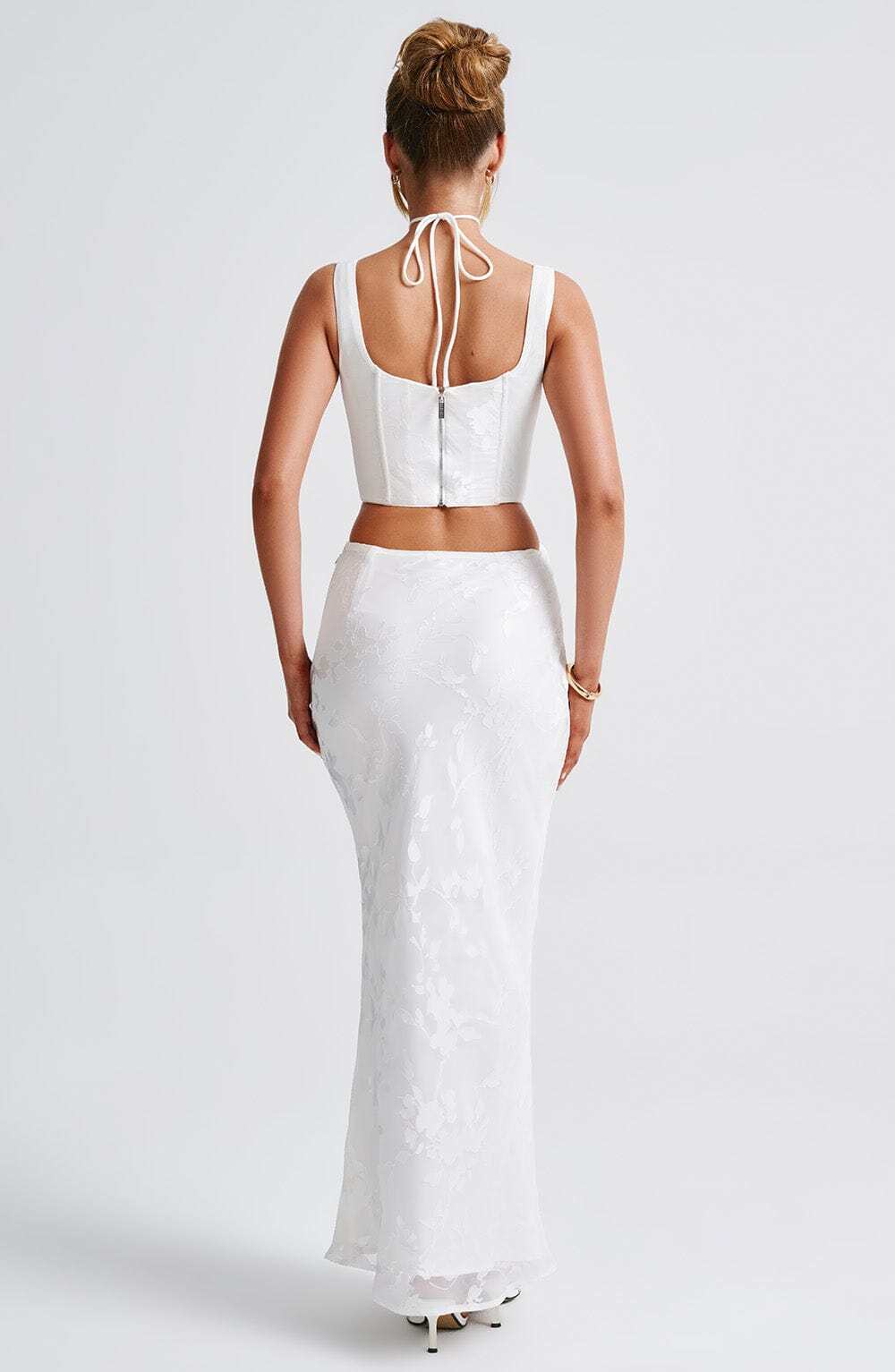Elizabeth Maxi Skirt - Ivory - Image 2