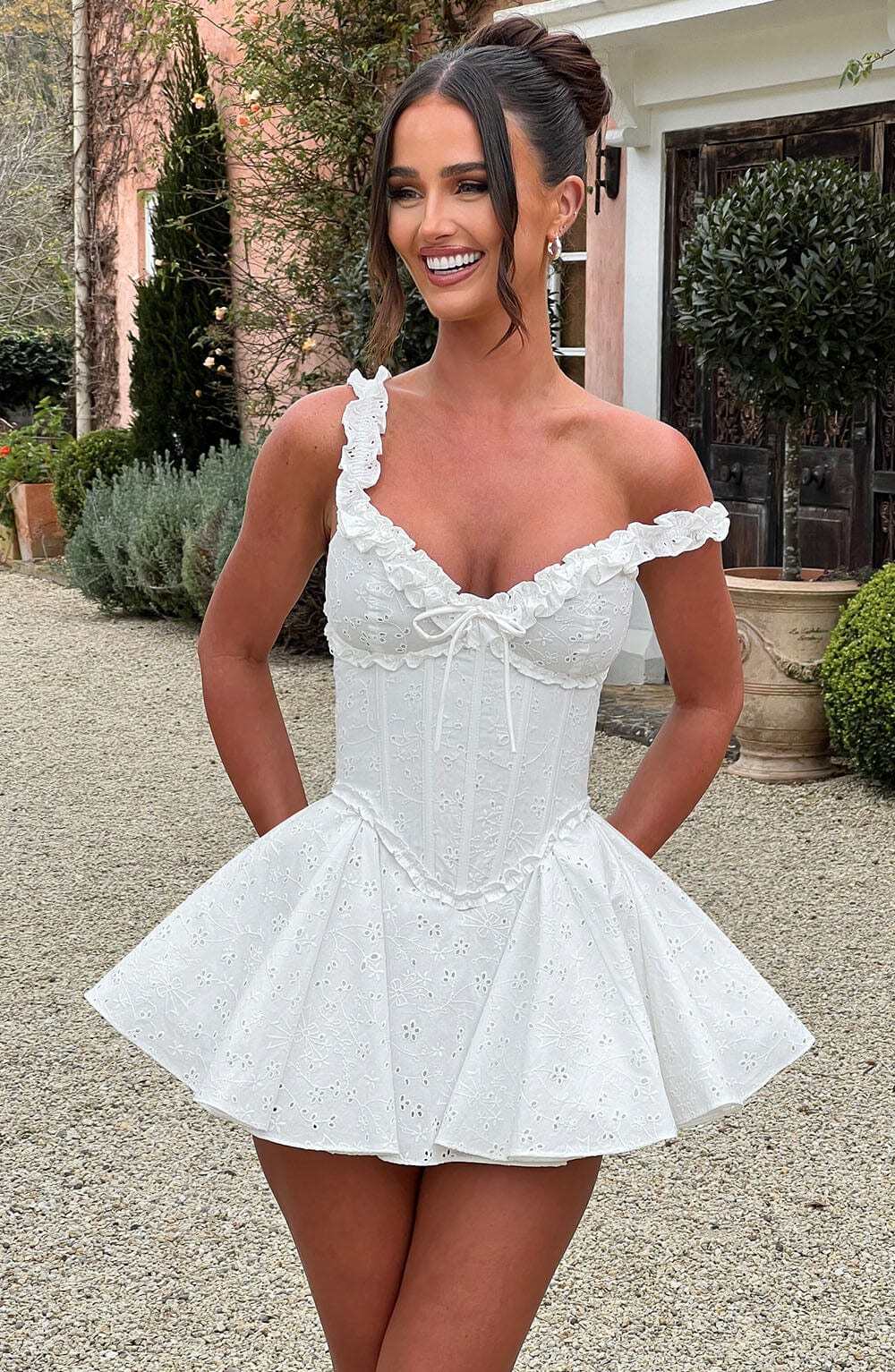 Elva Playsuit - Ivory - Image 3