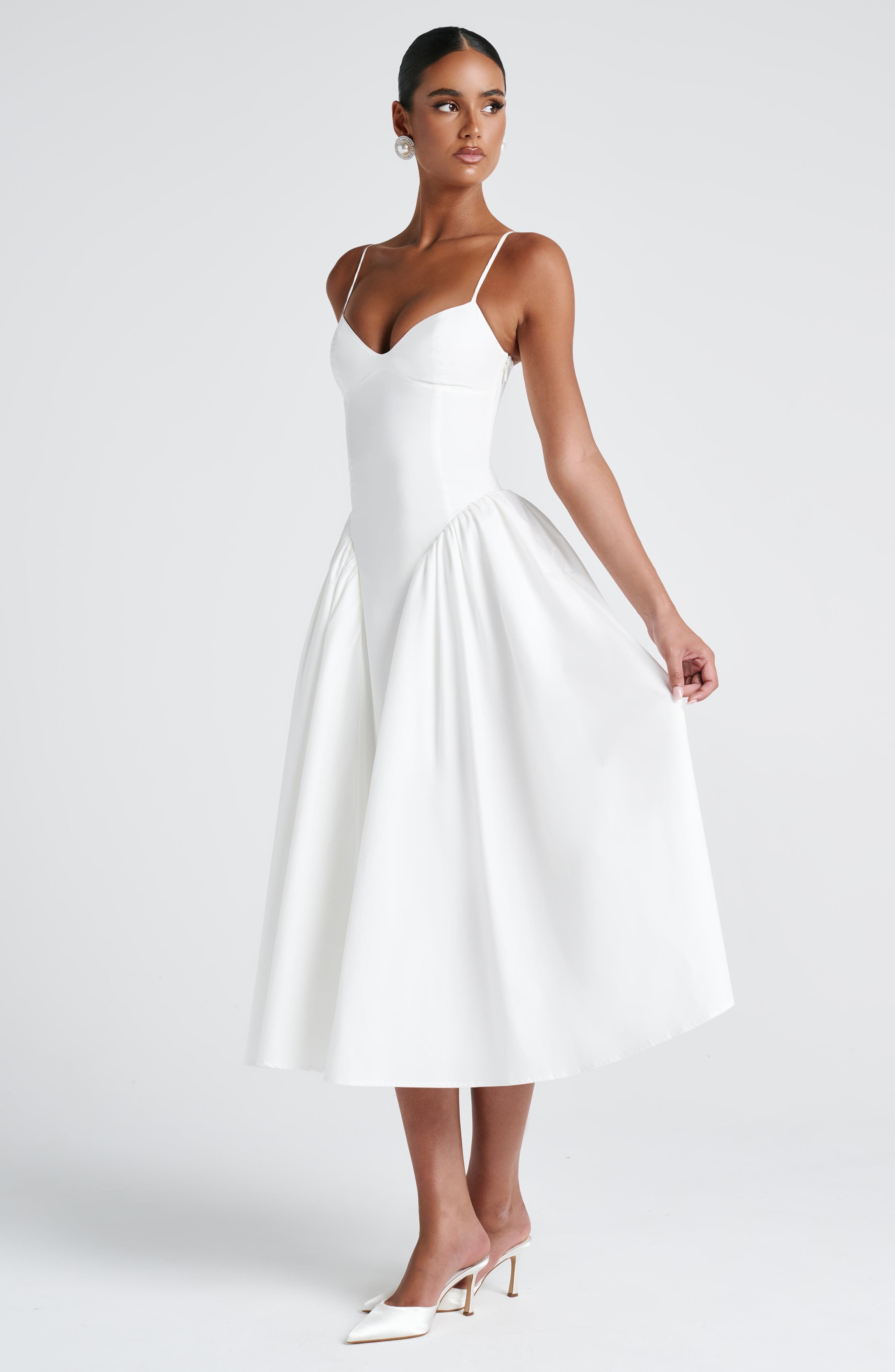 Emerson Midi Dress - Ivory - Image 6