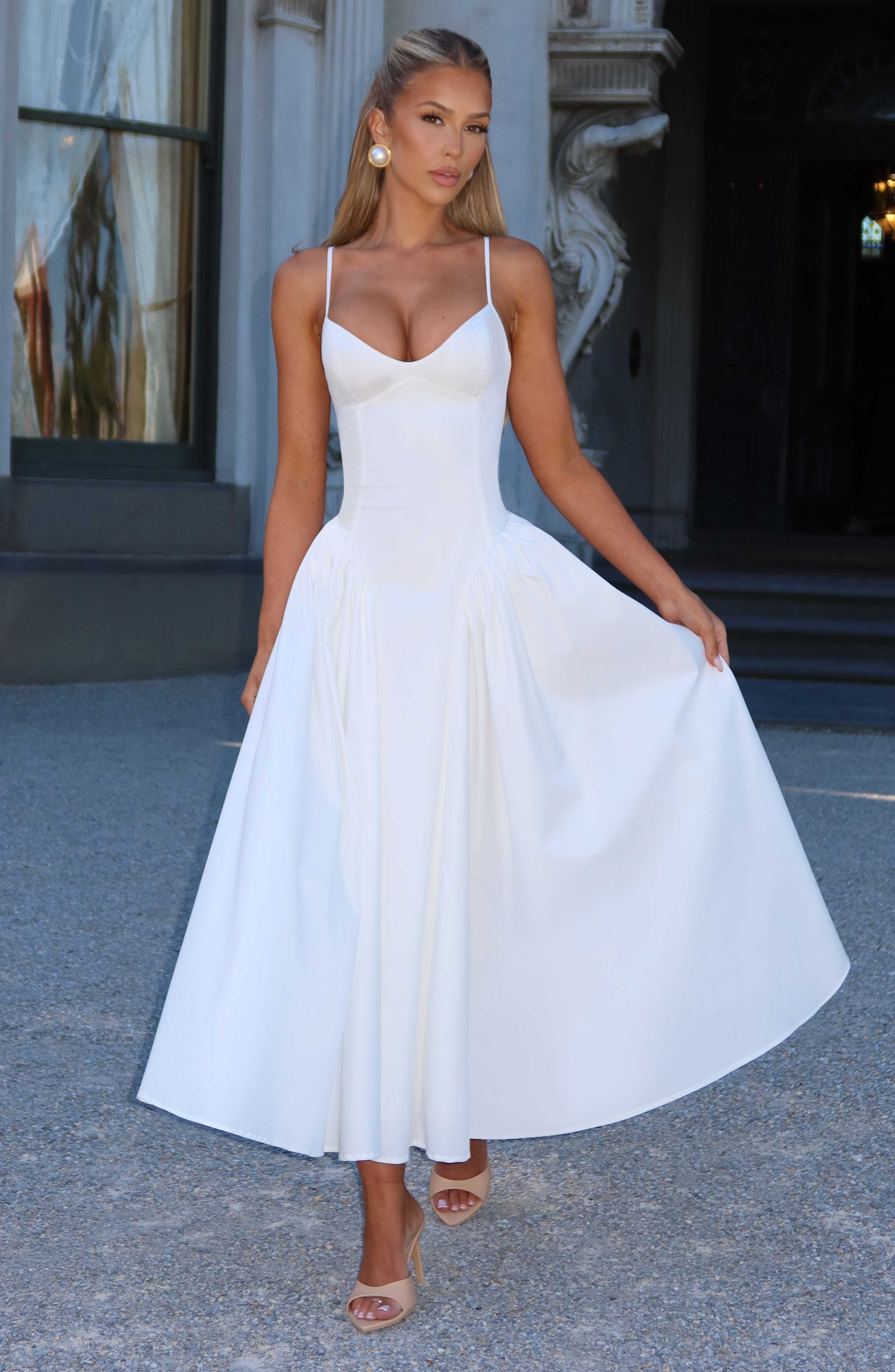 Emerson Midi Dress - Ivory - Image 2