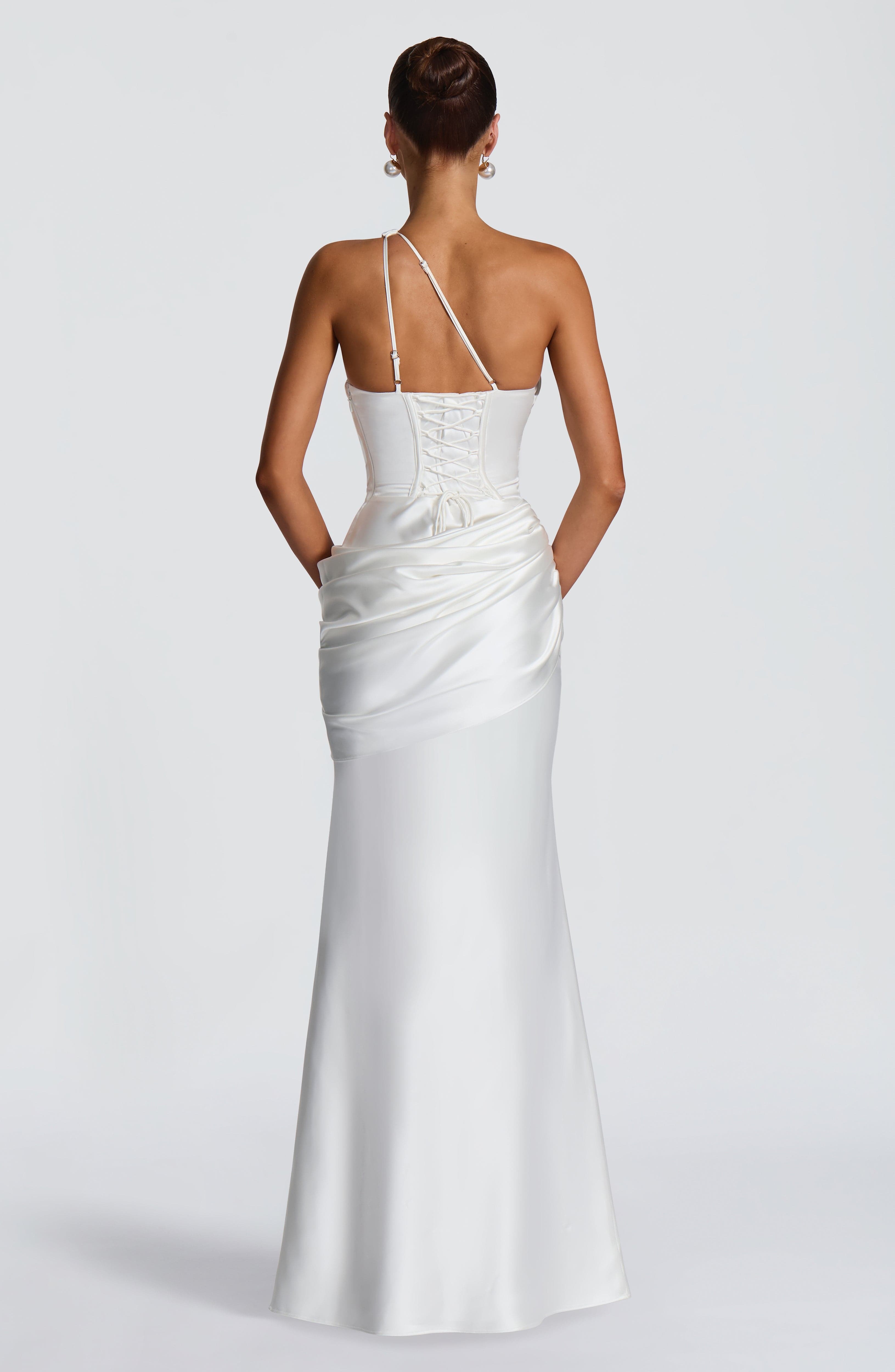 Emina Maxi Dress - Ivory - Image 4