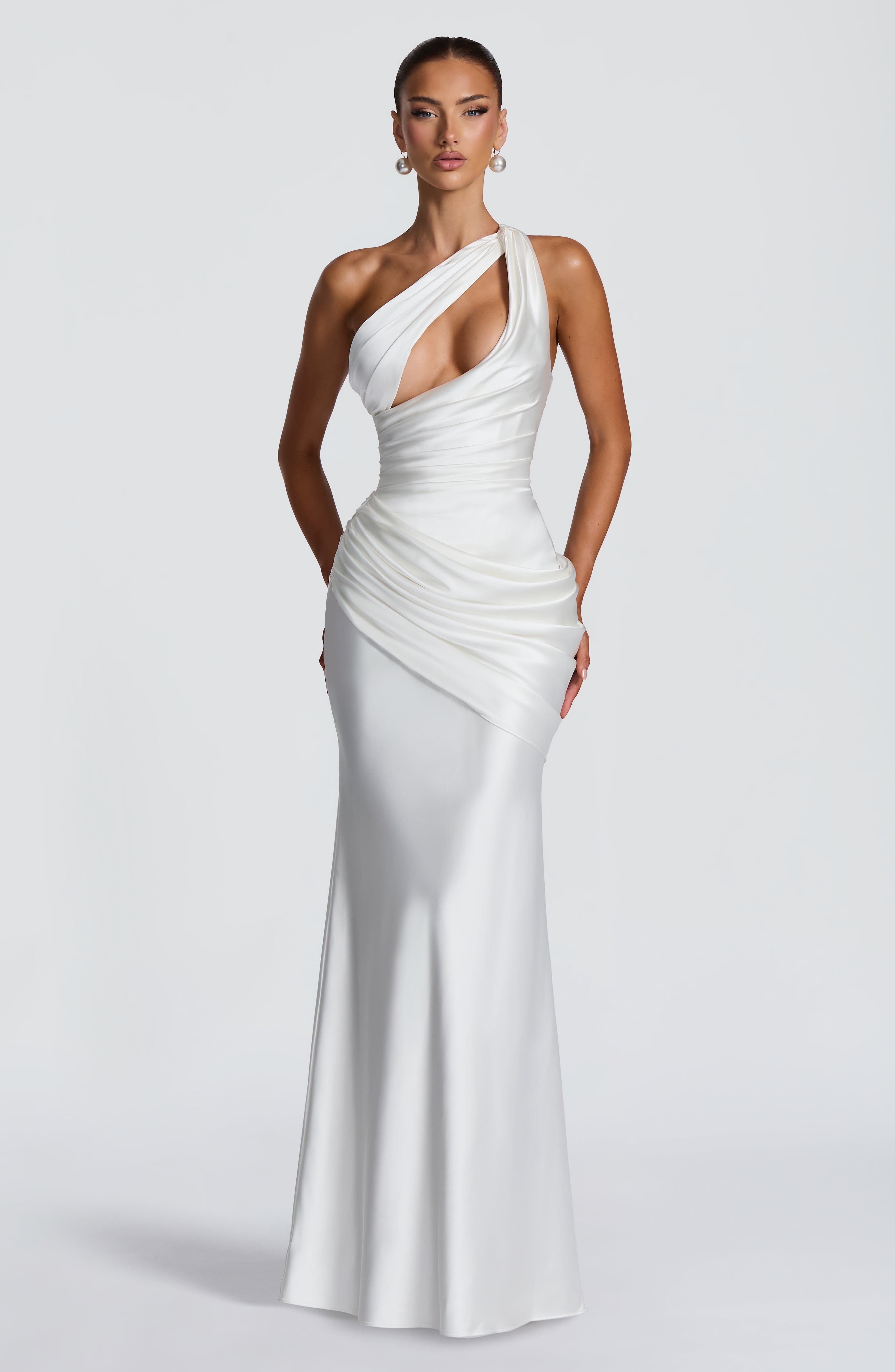 Emina Maxi Dress - Ivory - Image 6