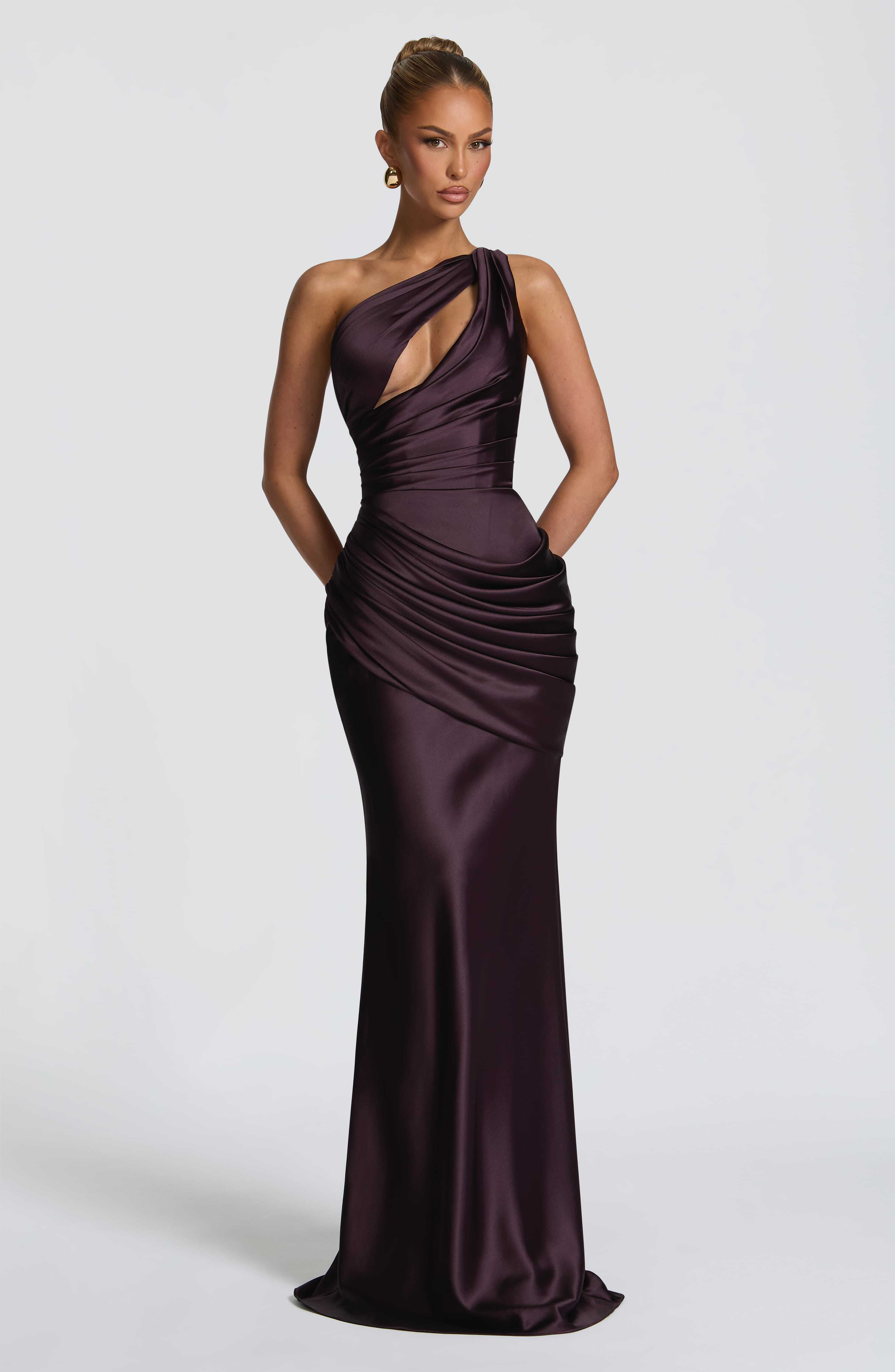 Emina Maxi Dress - Plum