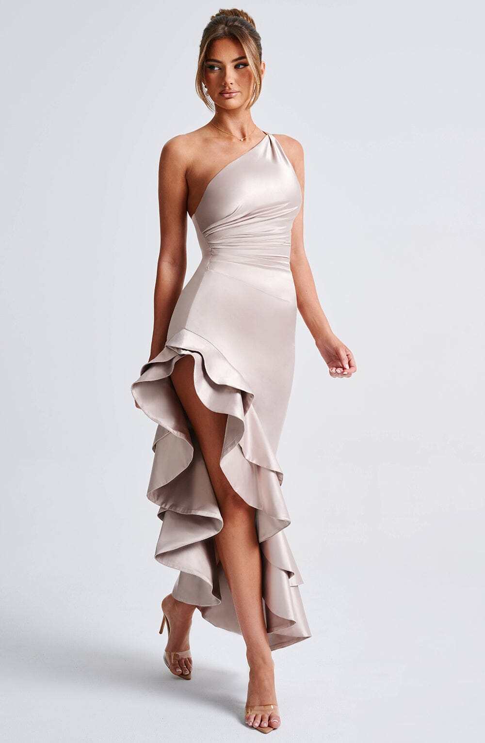 Esmeraya Maxi Dress - Champagne - Image 8