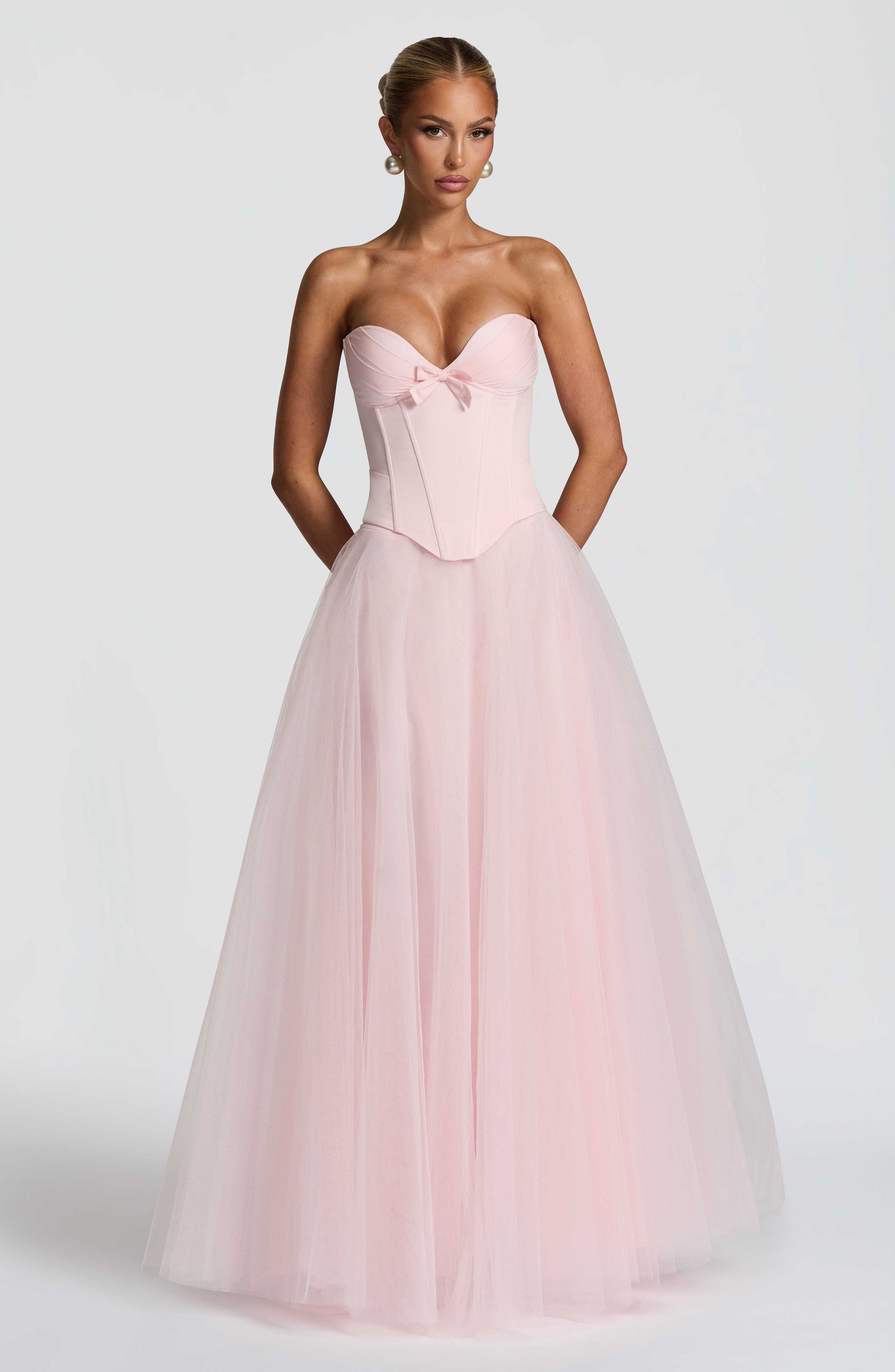 Ethel Maxi Skirt - Blush