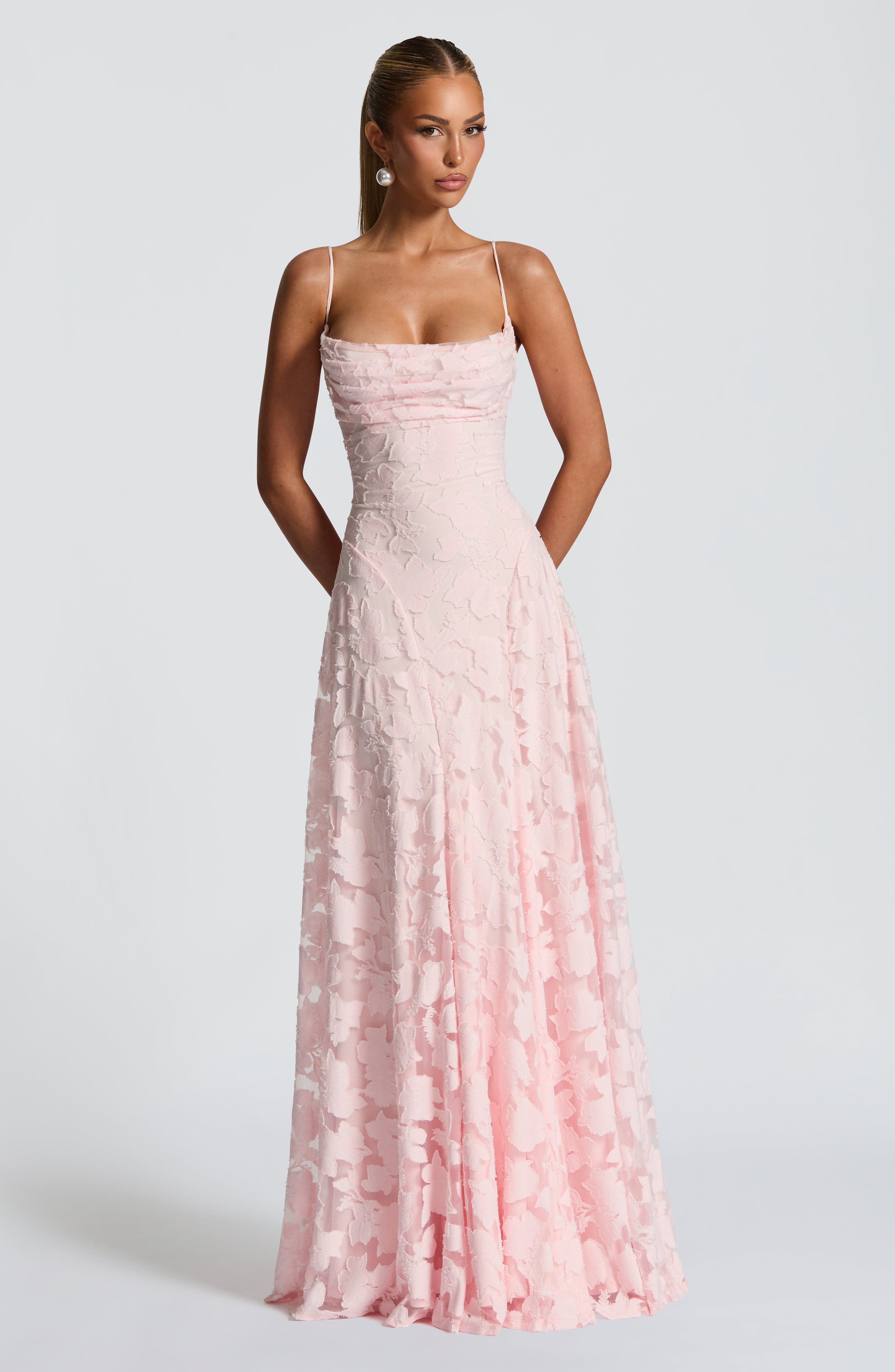 Francis Maxi Dress - Blush - Image 4