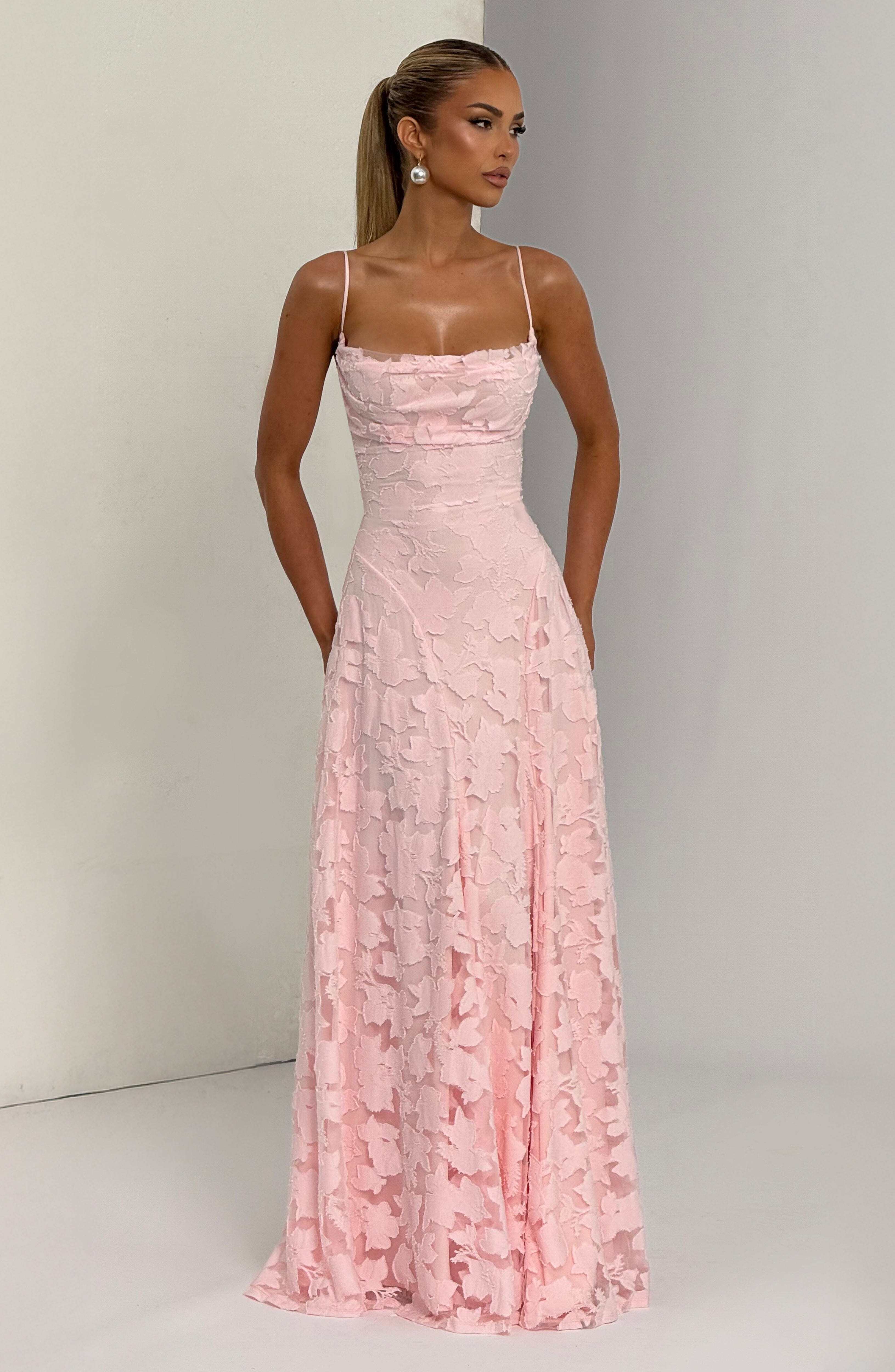 Francis Maxi Dress - Blush - Image 6