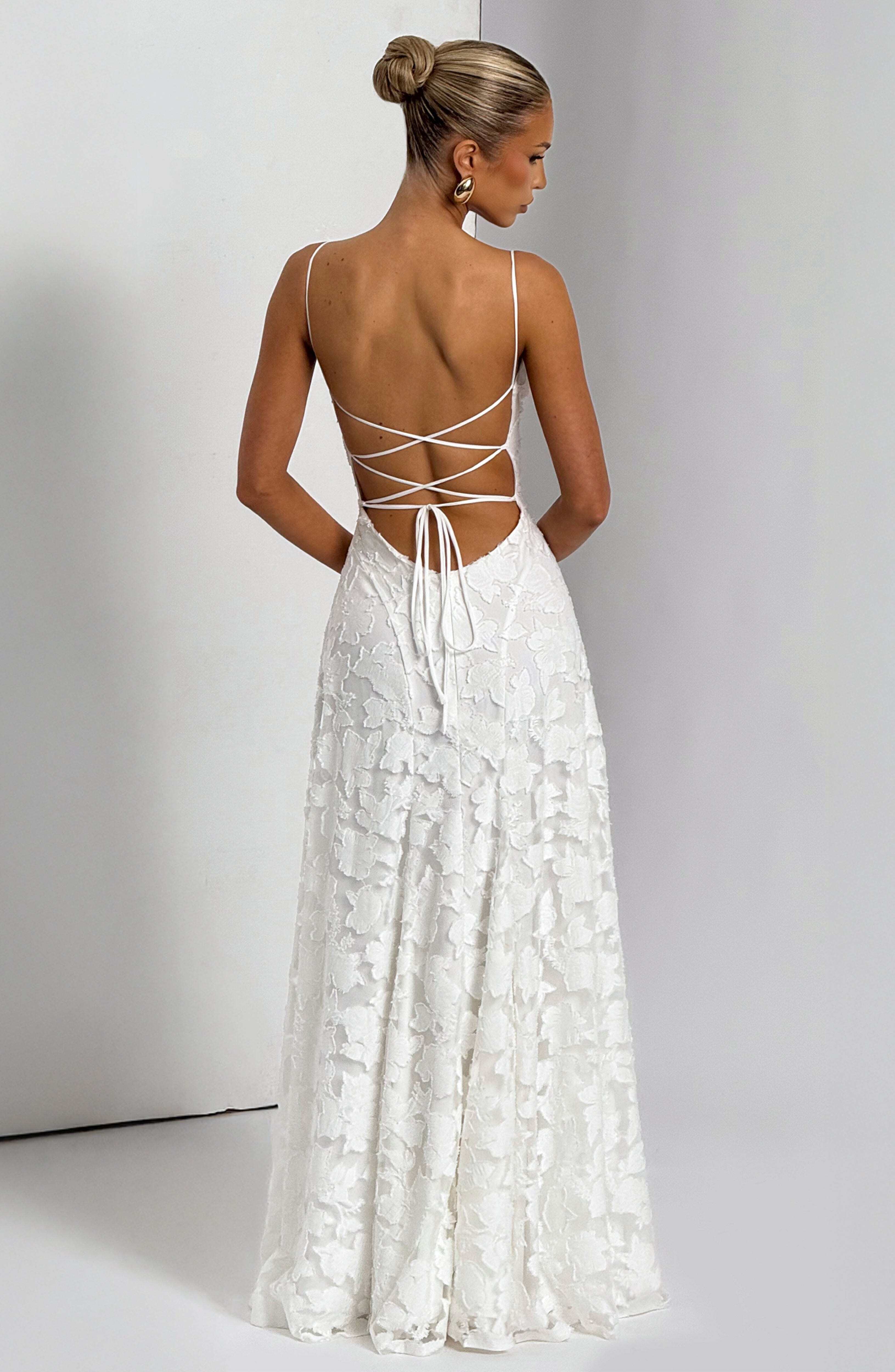 Francis Maxi Dress - Ivory - Image 2