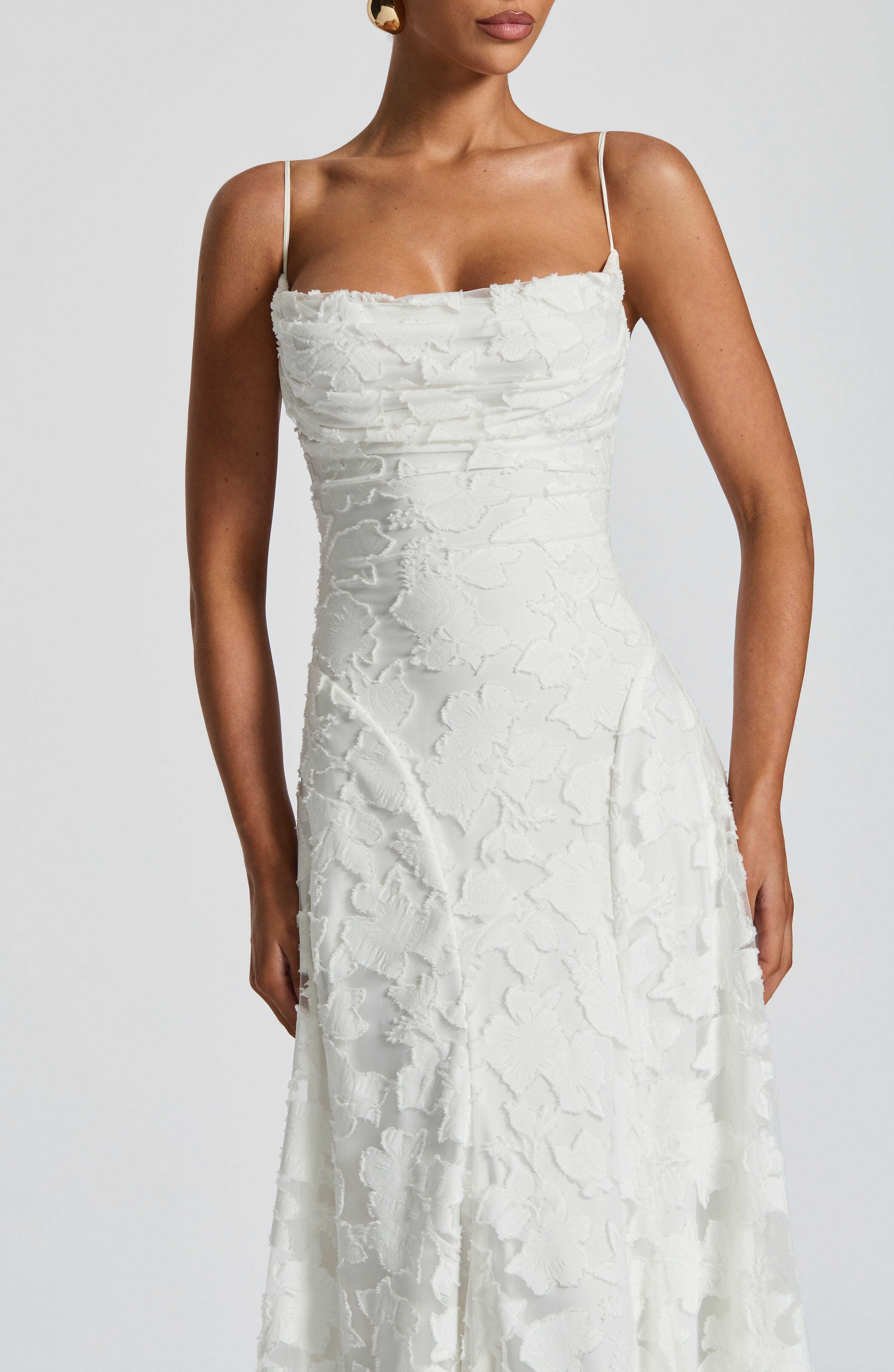 Francis Maxi Dress - Ivory - Image 7