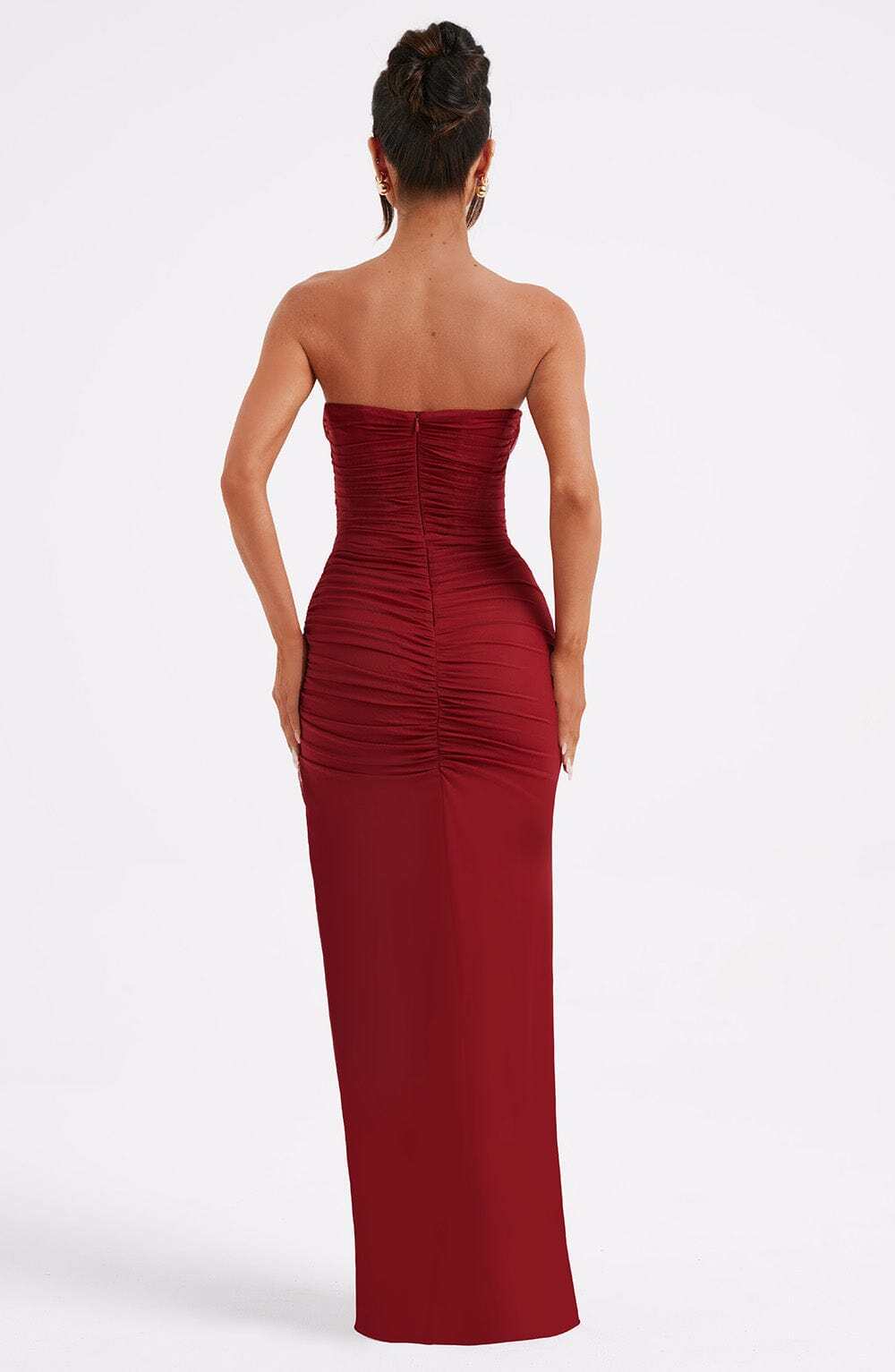Giovanna Maxi Dress - Wine - Image 4